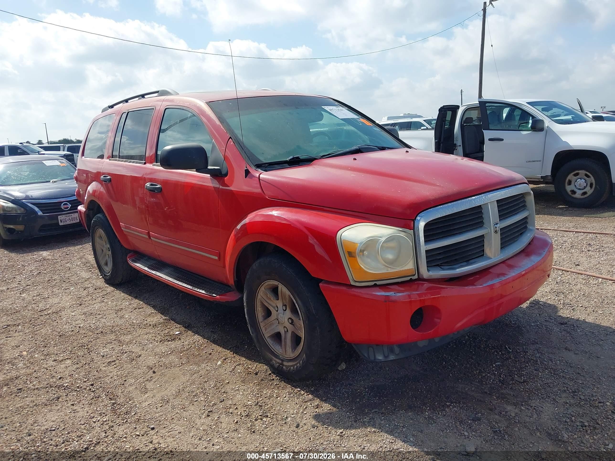 2005 Dodge Durango Limited, VIN 1D8HD58D25F598500 — Normal wear