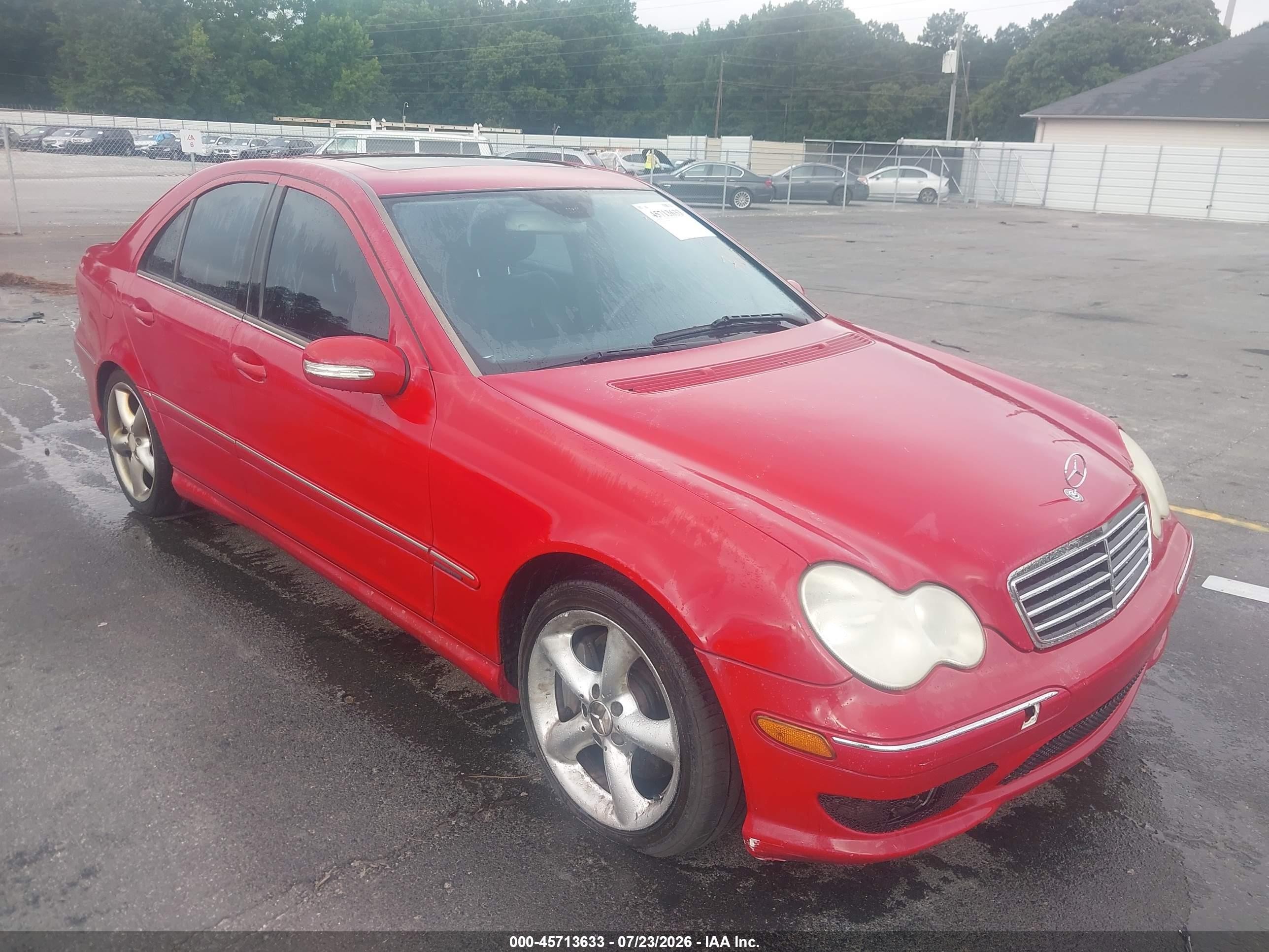 2006 Mercedes-Benz C 230 Sport, VIN WDBRF52H66F782492 — Normal wear