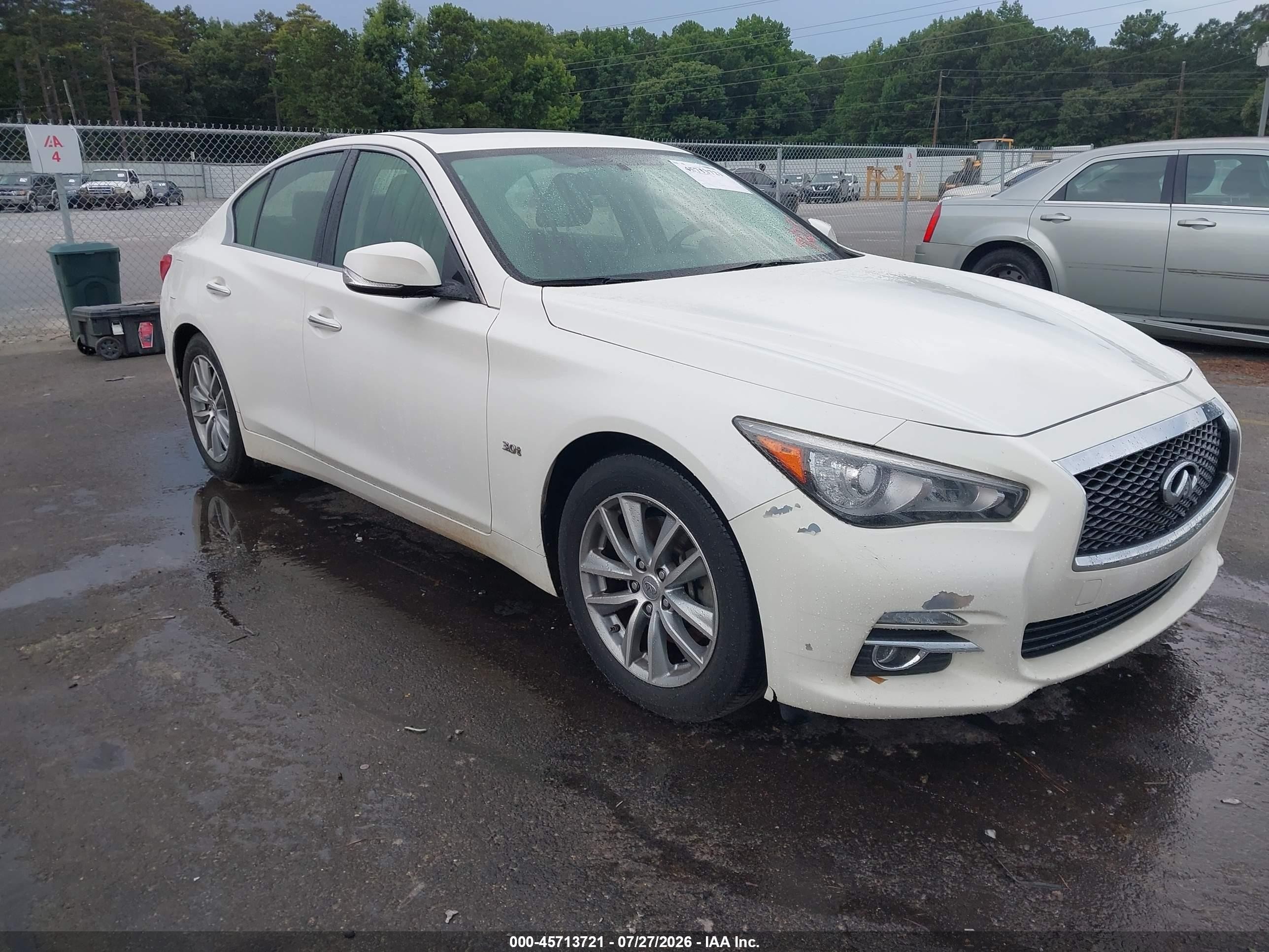 2017 Infiniti Q50 Premium, VIN JN1EV7AP8HM738485 — Обычный износ