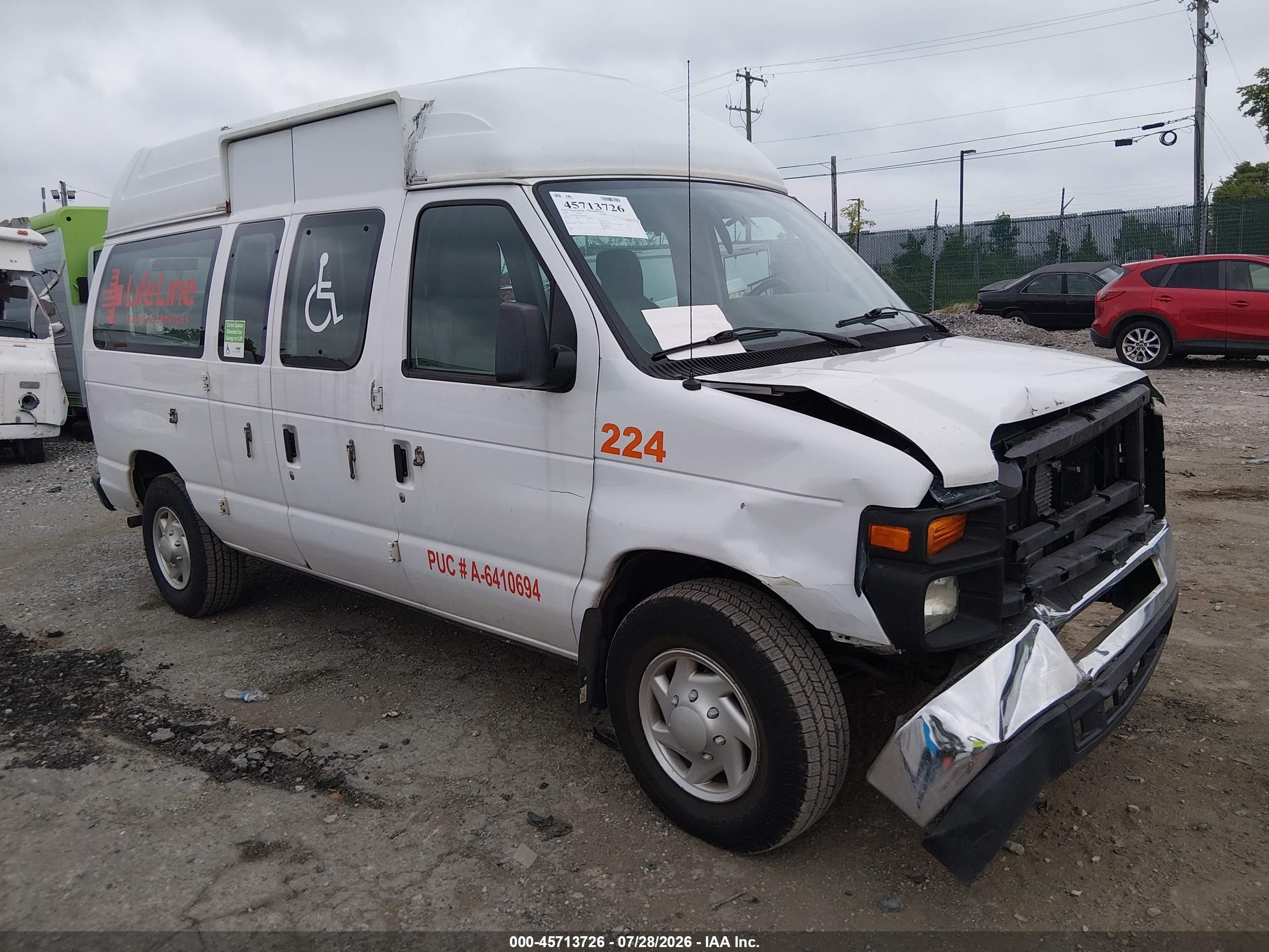 2010 Ford Econoline Cargo Commercial, VIN 1FTNE2EW5ADA32582 — All over