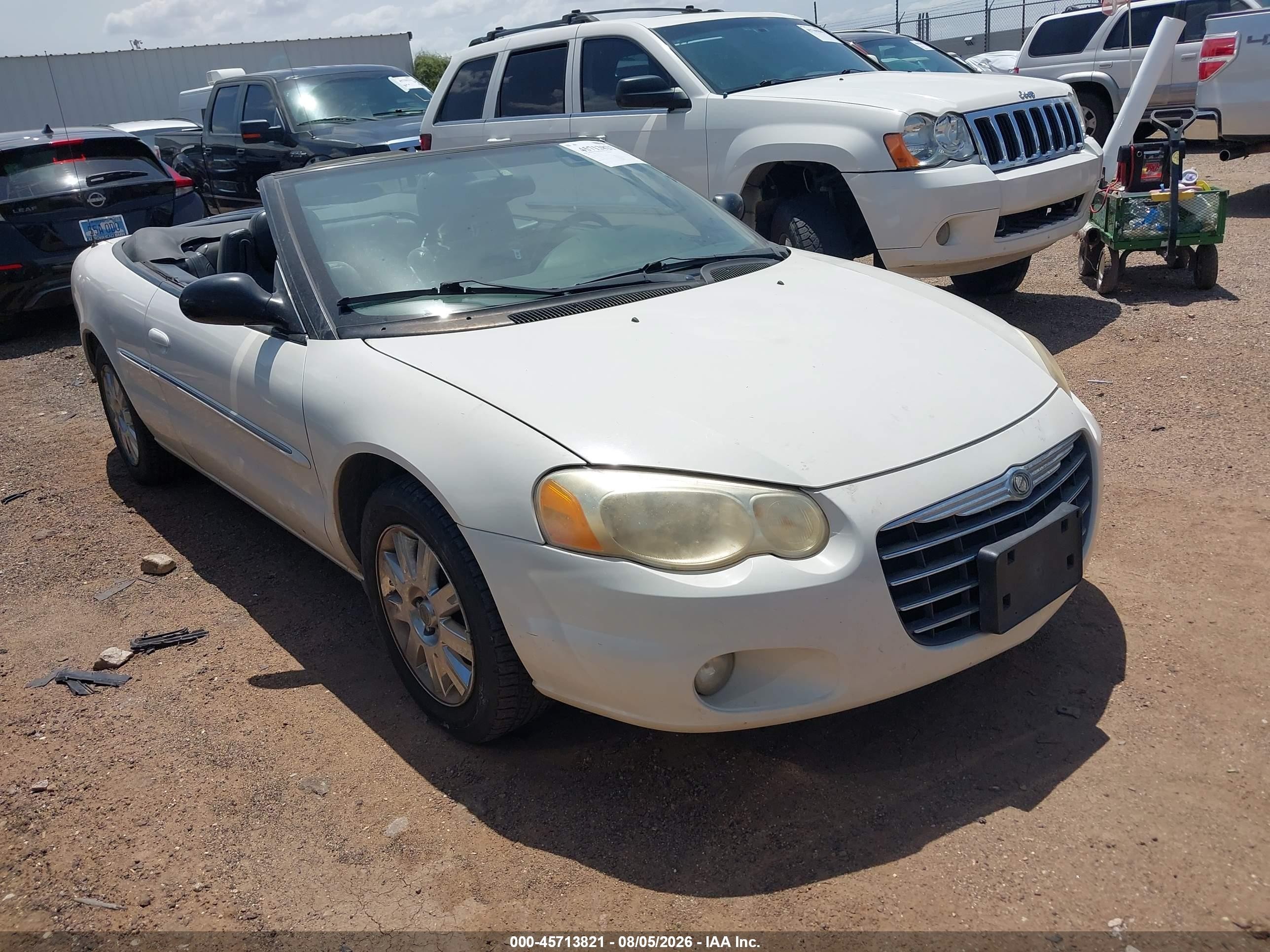 2004 Chrysler Sebring Limited, VIN 1C3EL65R04N127304 — Normal wear