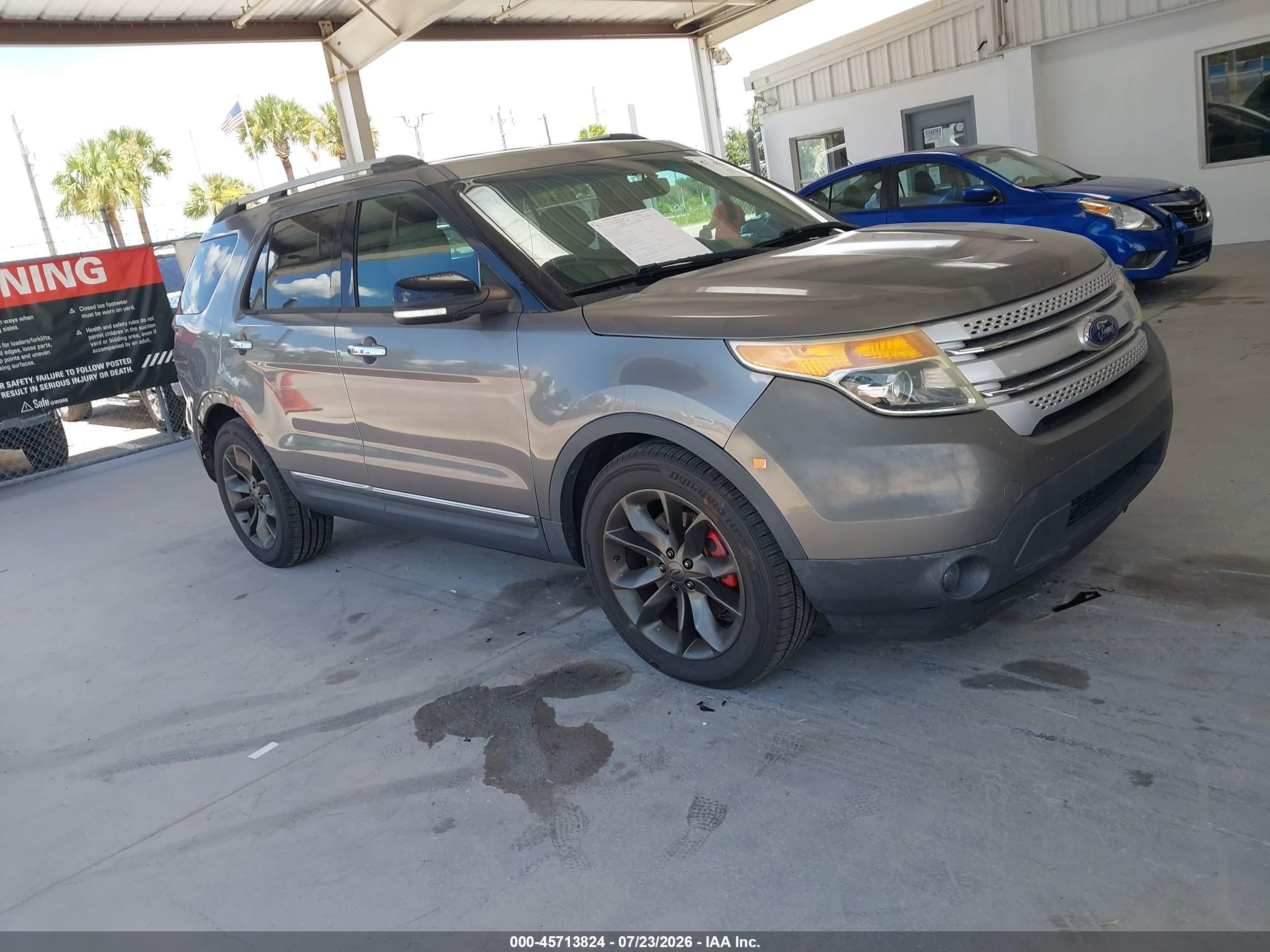 2014 Ford Explorer XLT, VIN 1FM5K7D82EGA58193 — Зад