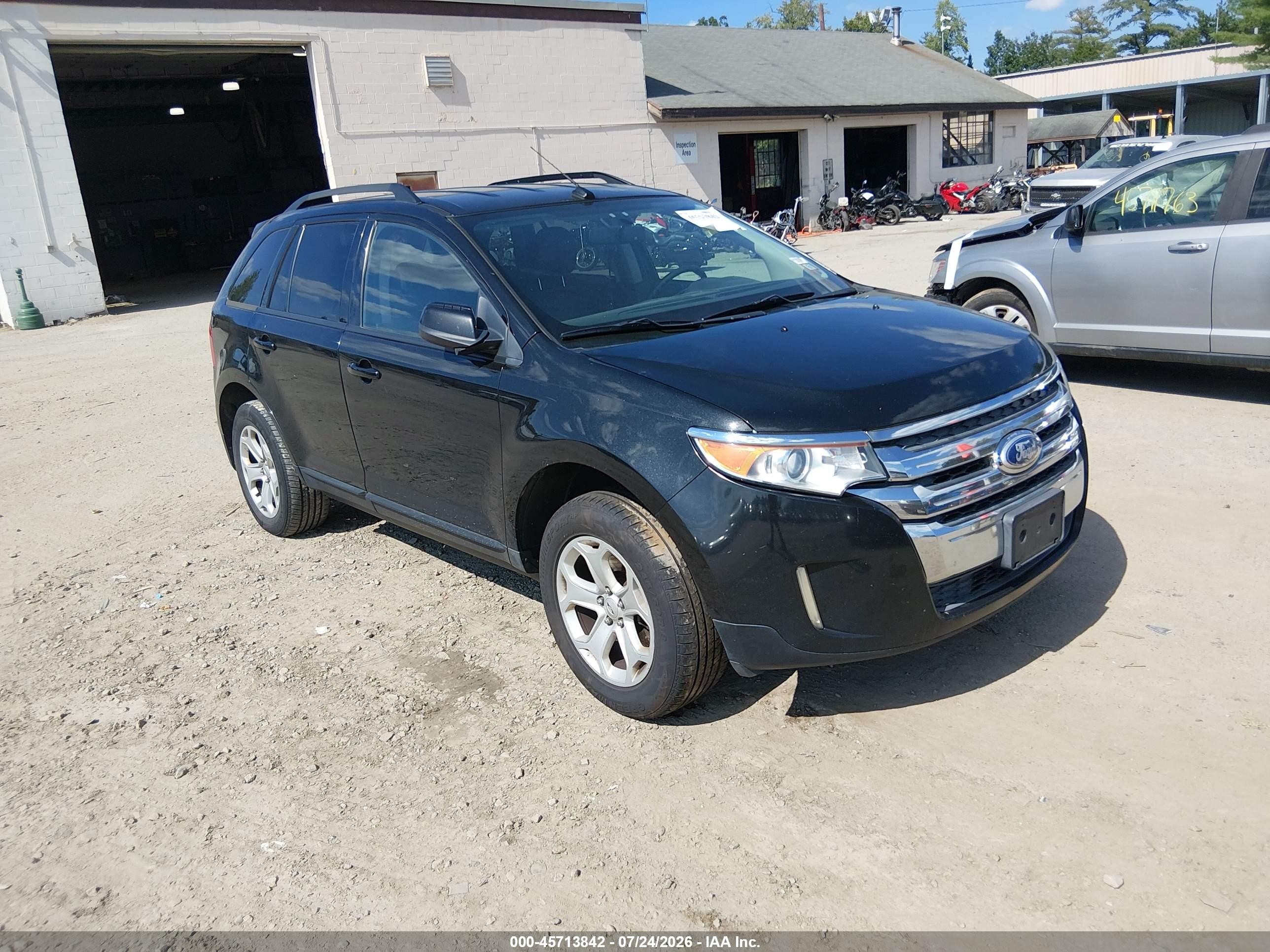 2014 Ford Edge SEL, VIN 2FMDK4JC7EBA08657 — Normal wear