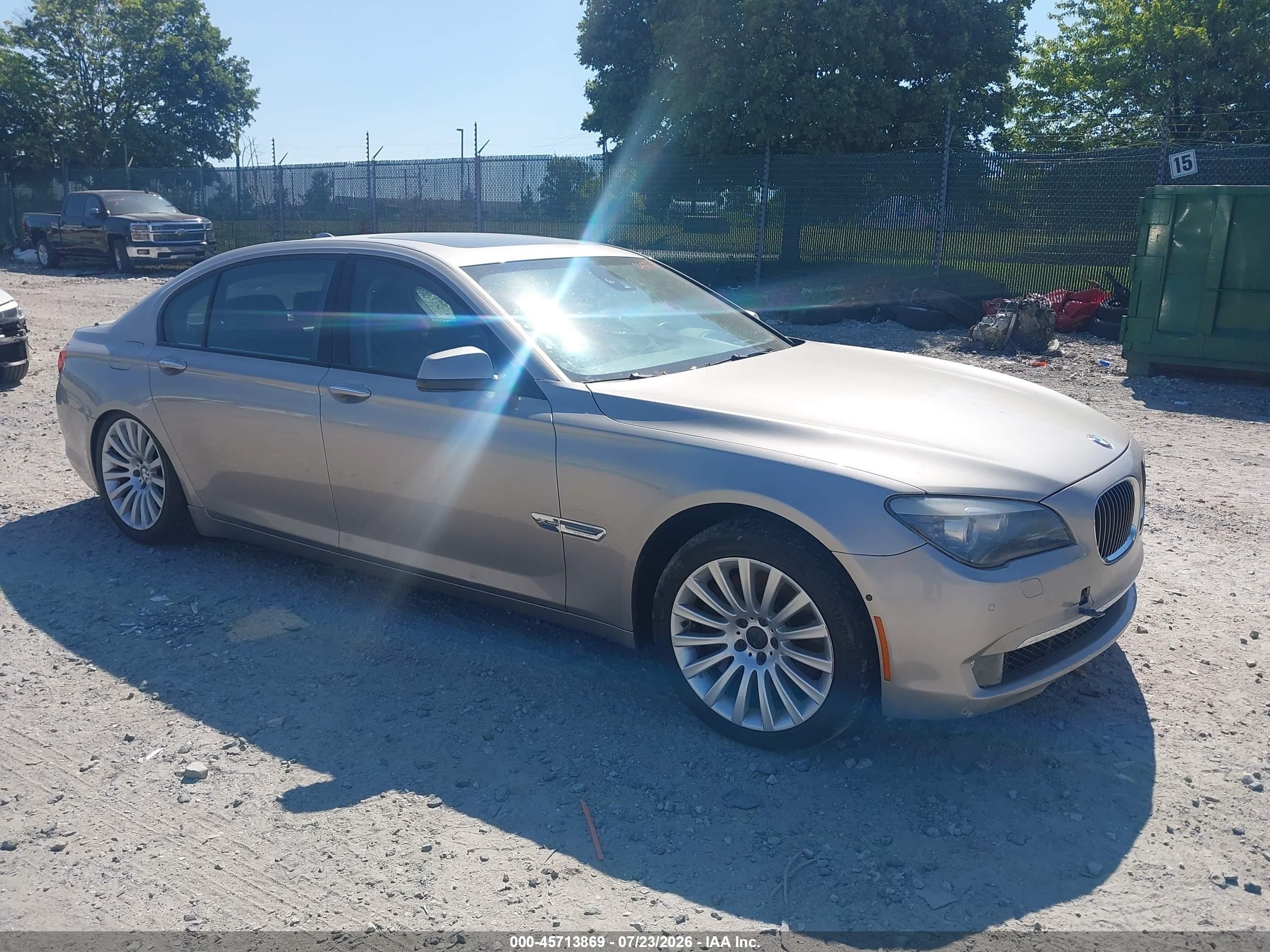 2012 BMW 7 Series 750Li xDrive, VIN WBAKC8C51CC436720 — Undercarriage