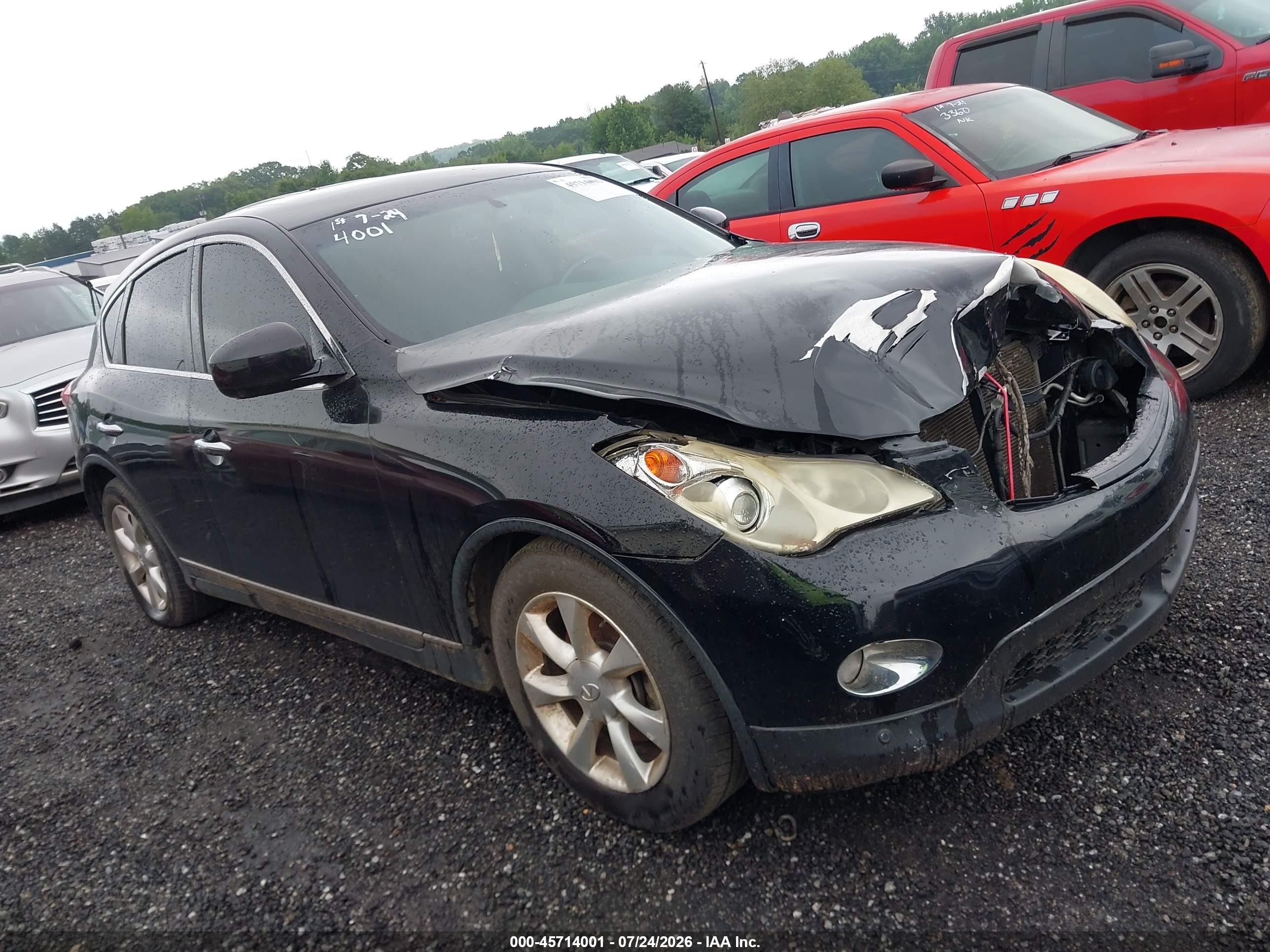 2010 Infiniti EX Journey, VIN JN1AJ0HP1AM700366 — Normal wear