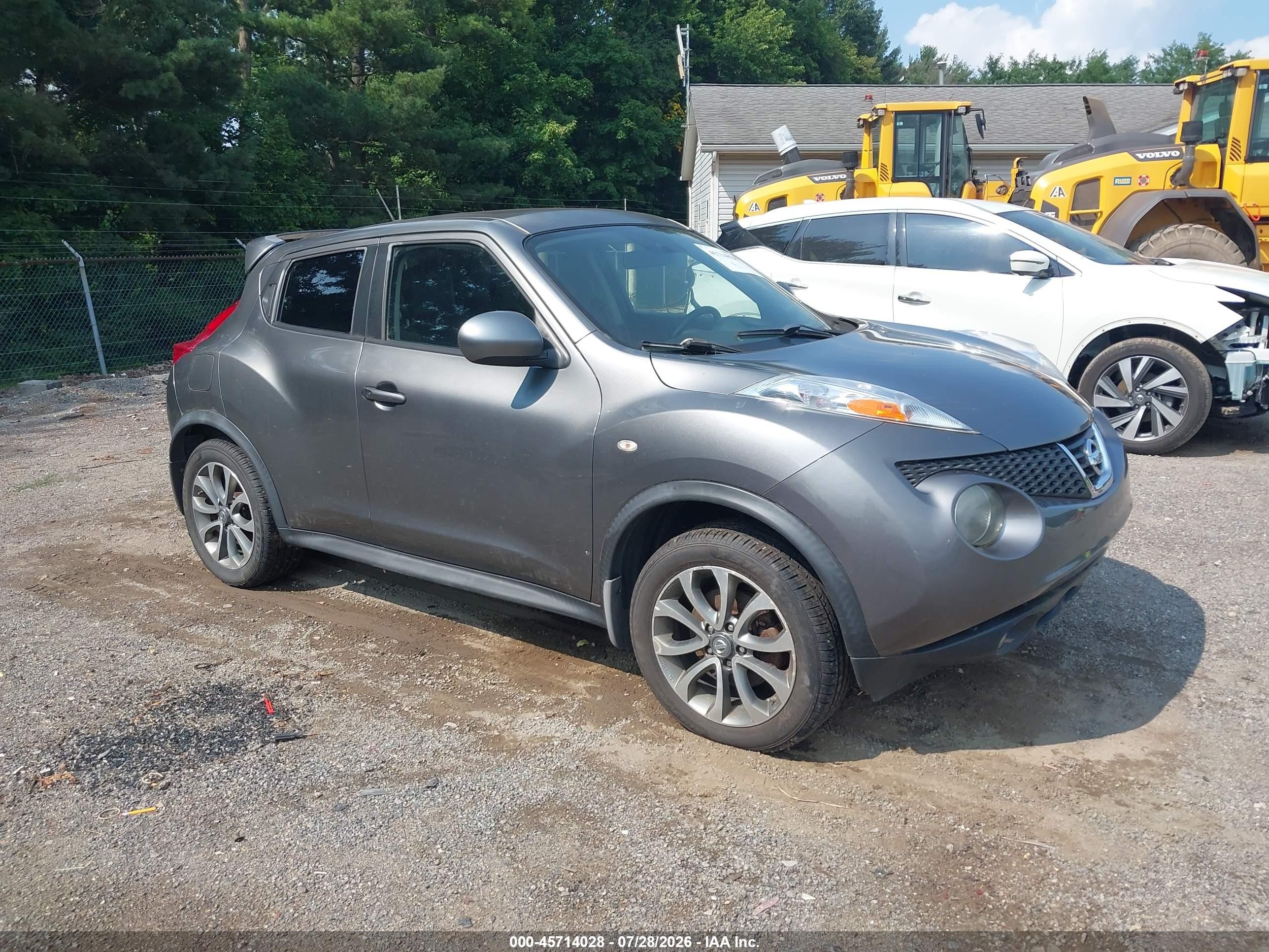 2012 Nissan Juke SV, VIN JN8AF5MV3CT108805 — Undercarriage
