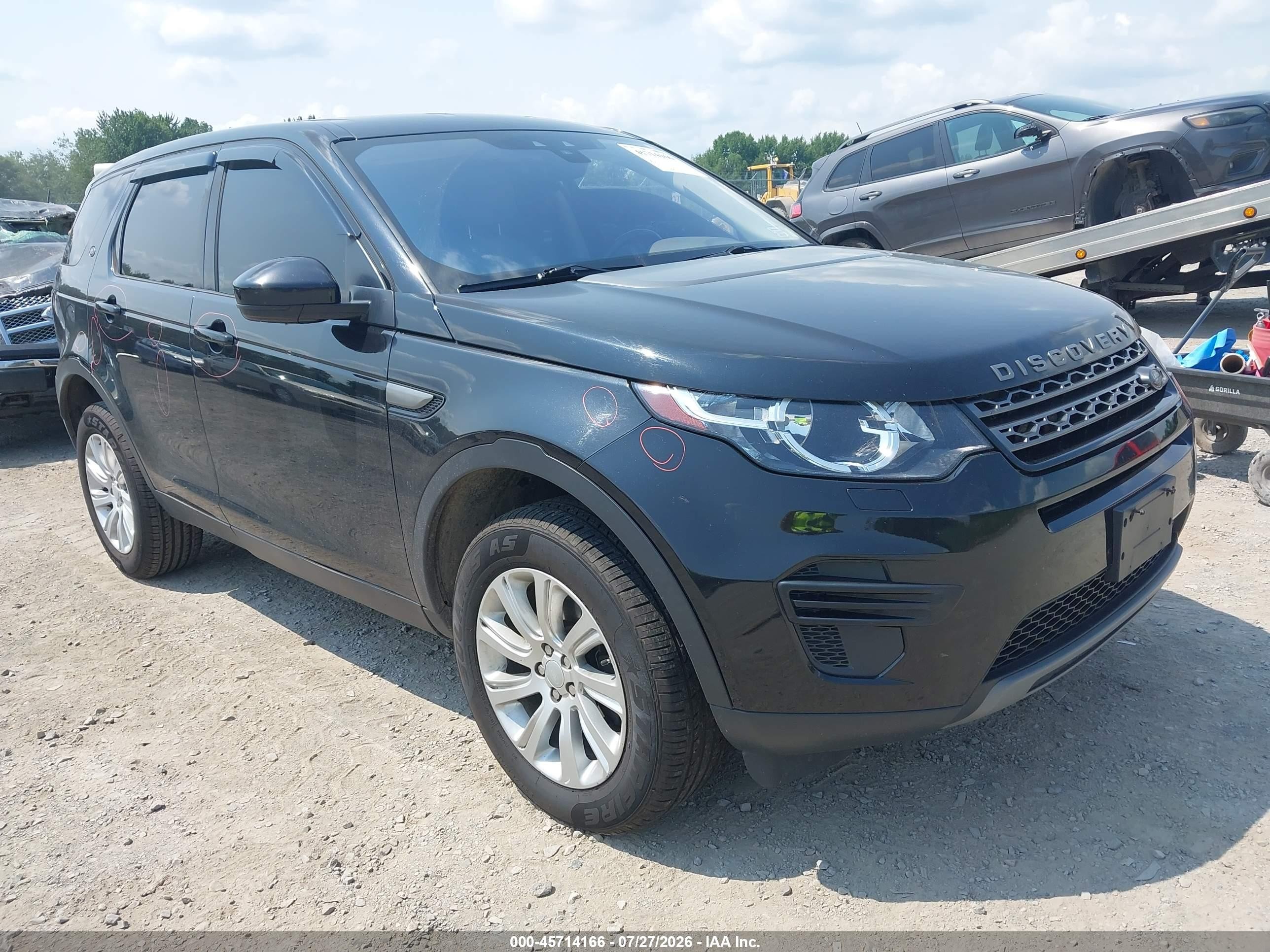 2017 Land Rover Discovery Sport SE, VIN SALCP2BG3HH659582 — Rear end