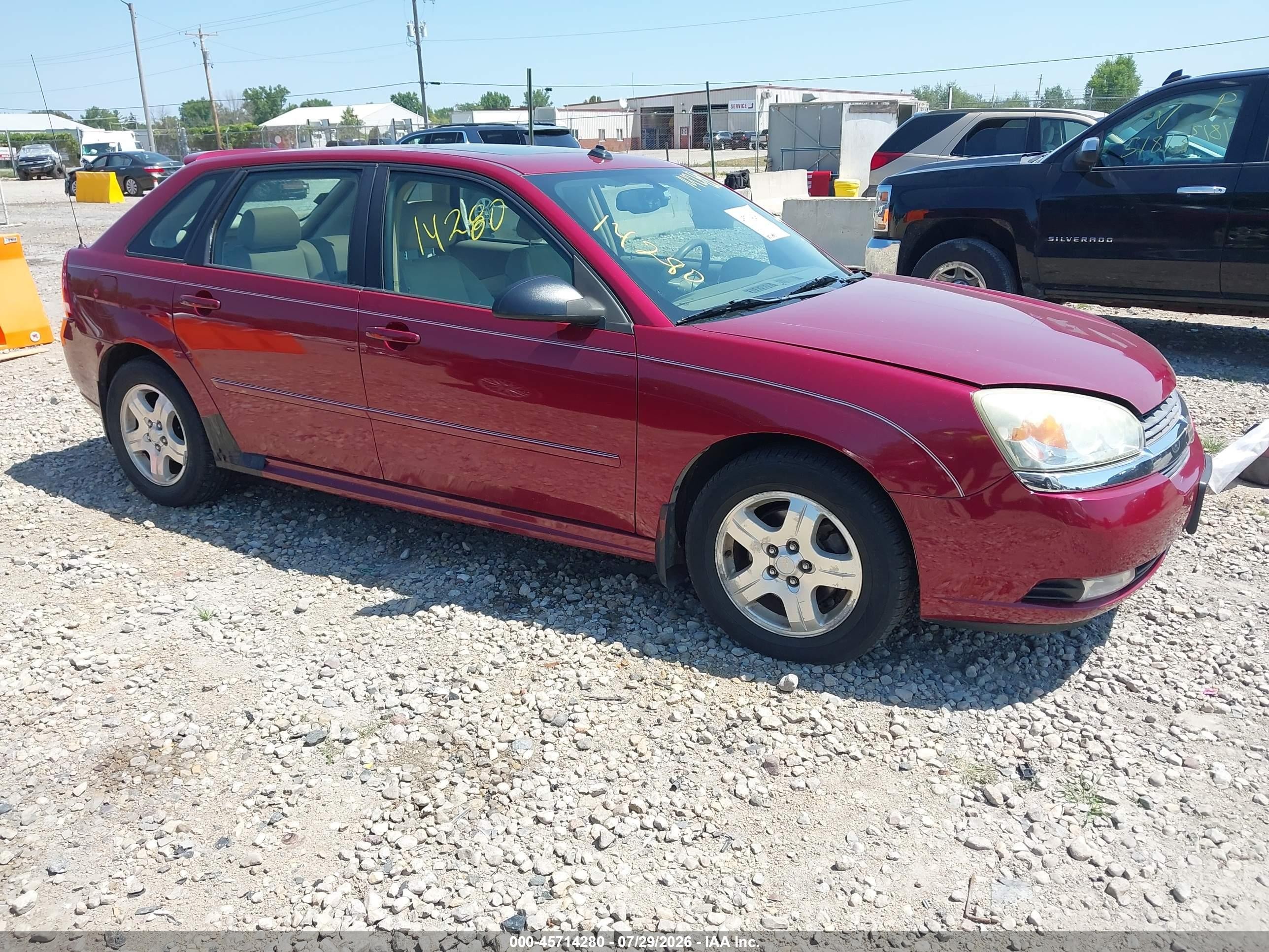 2005 Chevrolet Malibu Maxx LT, VIN 1G1ZU64825F105361 — Normal wear