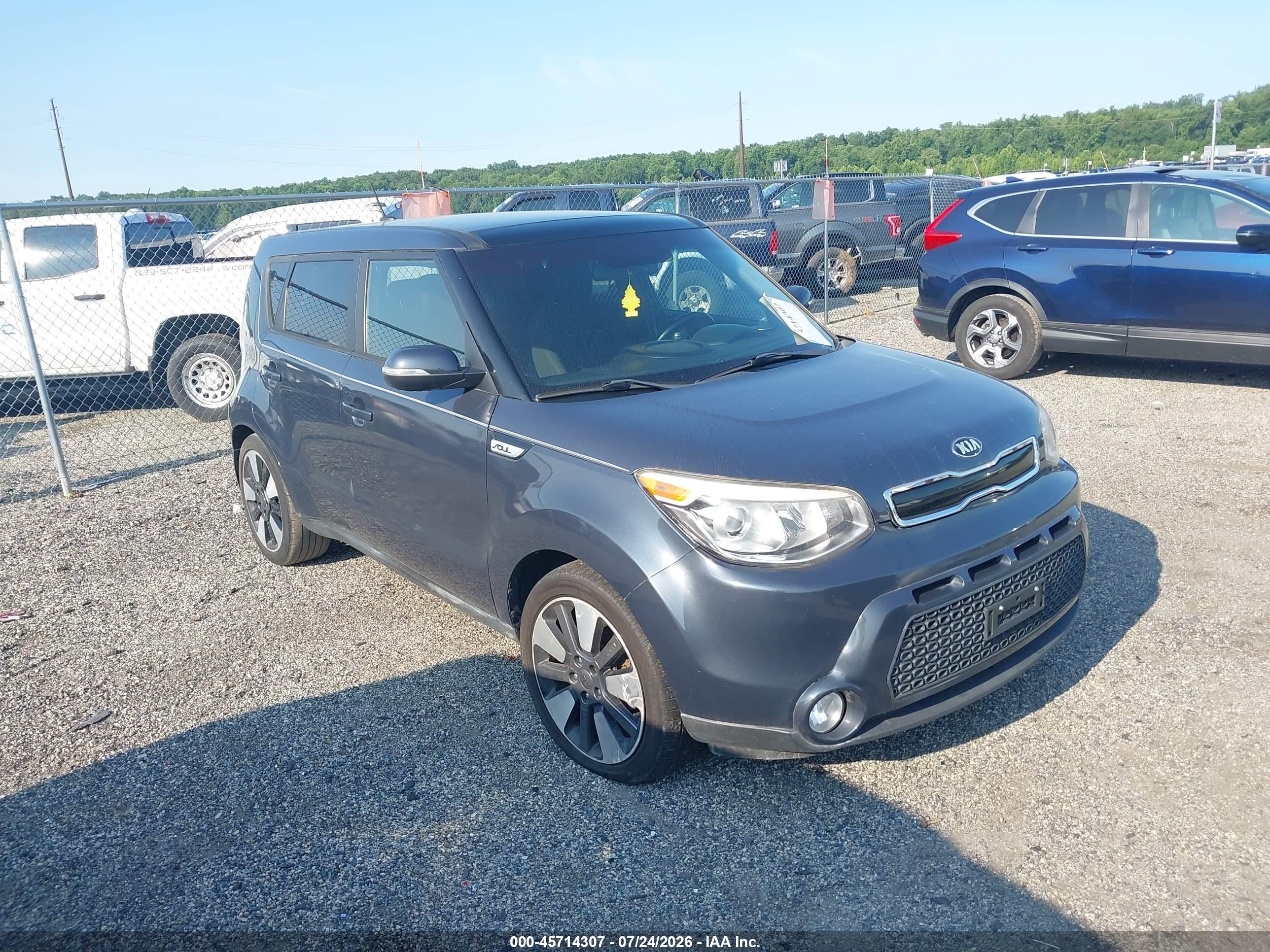 2015 Kia Soul +, VIN KNDJX3A55F7160757 — Normal wear