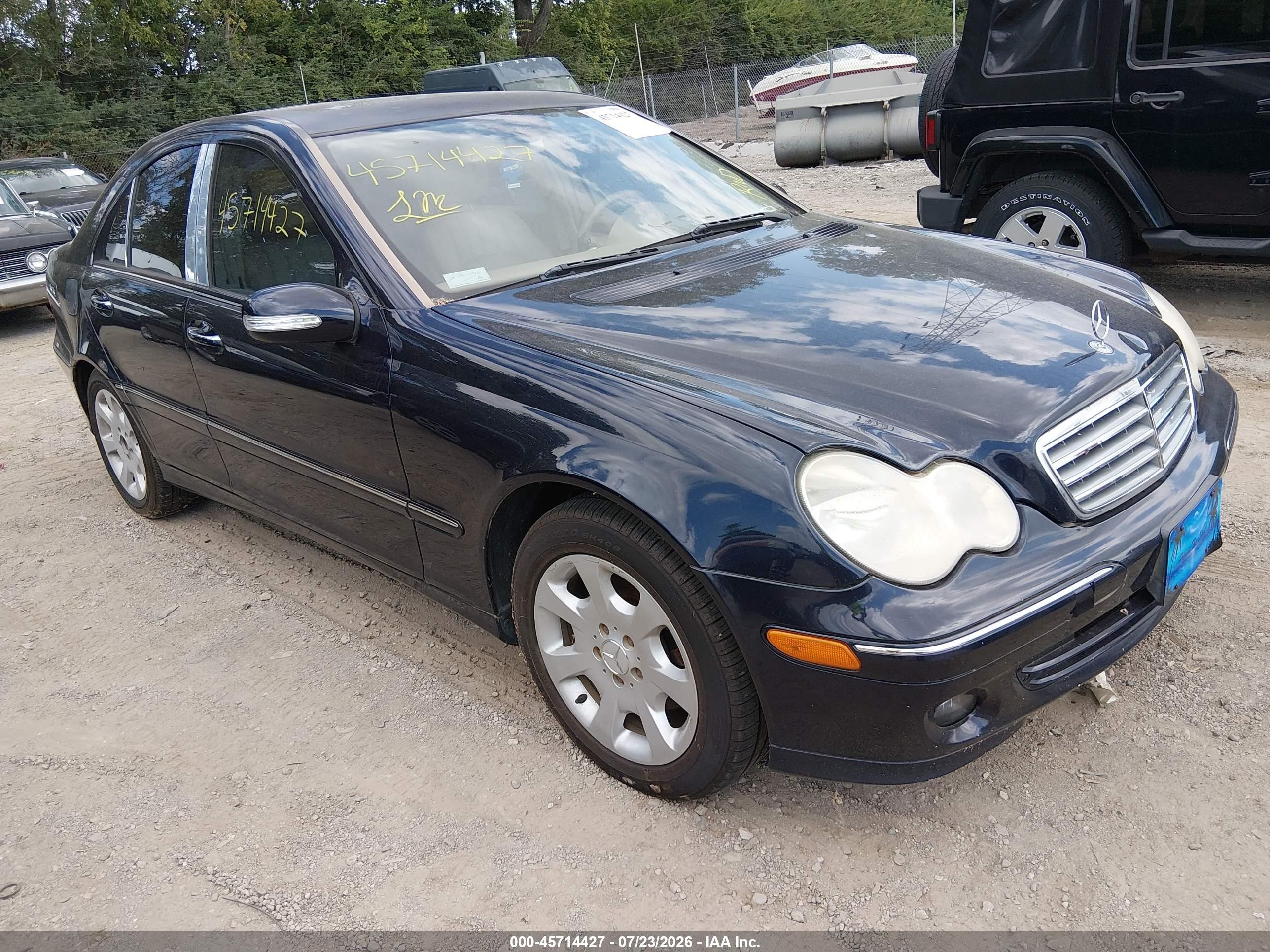 2006 Mercedes-Benz C 280 Luxury, VIN WDBRF92H36F819604 — Normal wear