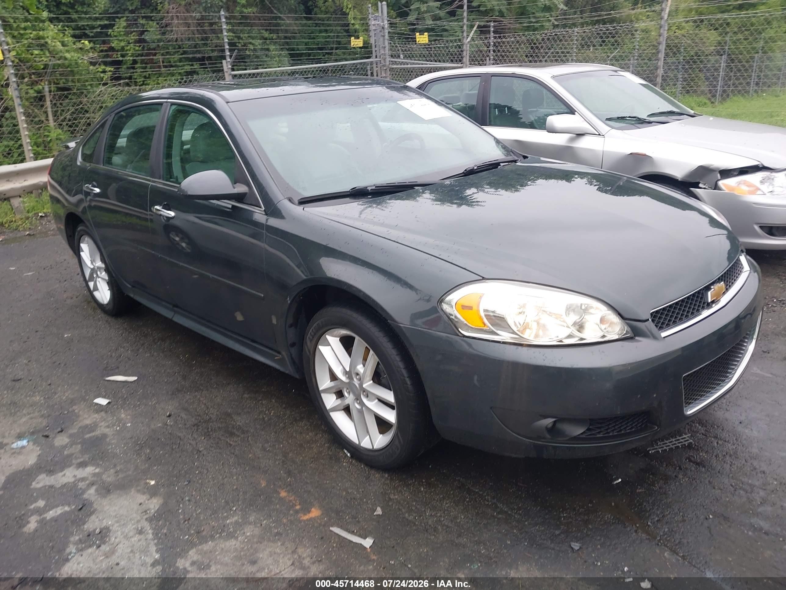 2013 Chevrolet Impala LTZ, VIN 2G1WC5E37D1149901 — Roof