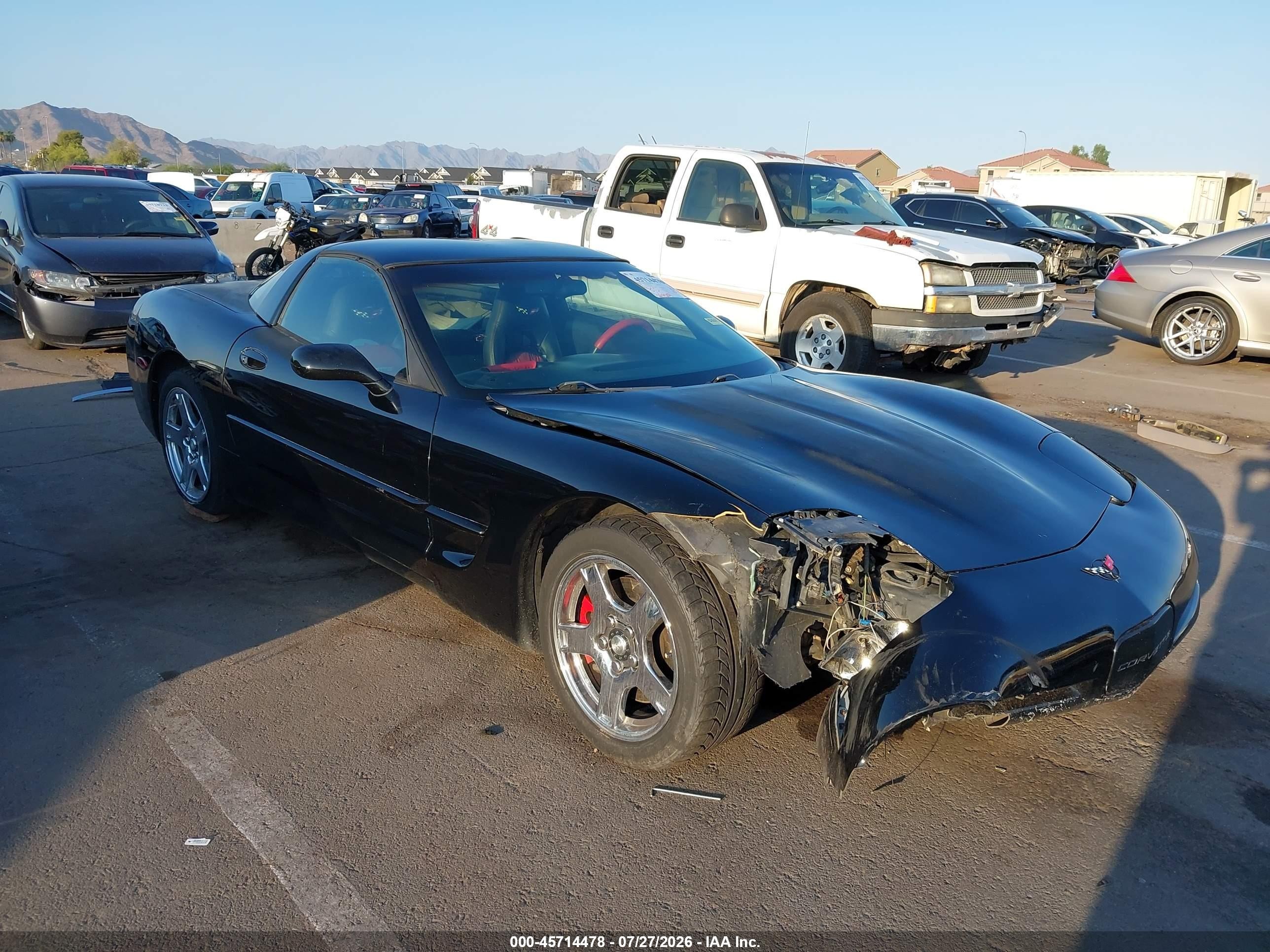 1997 Chevrolet Corvette, VIN 1G1YY22G8V5104238 — Front end