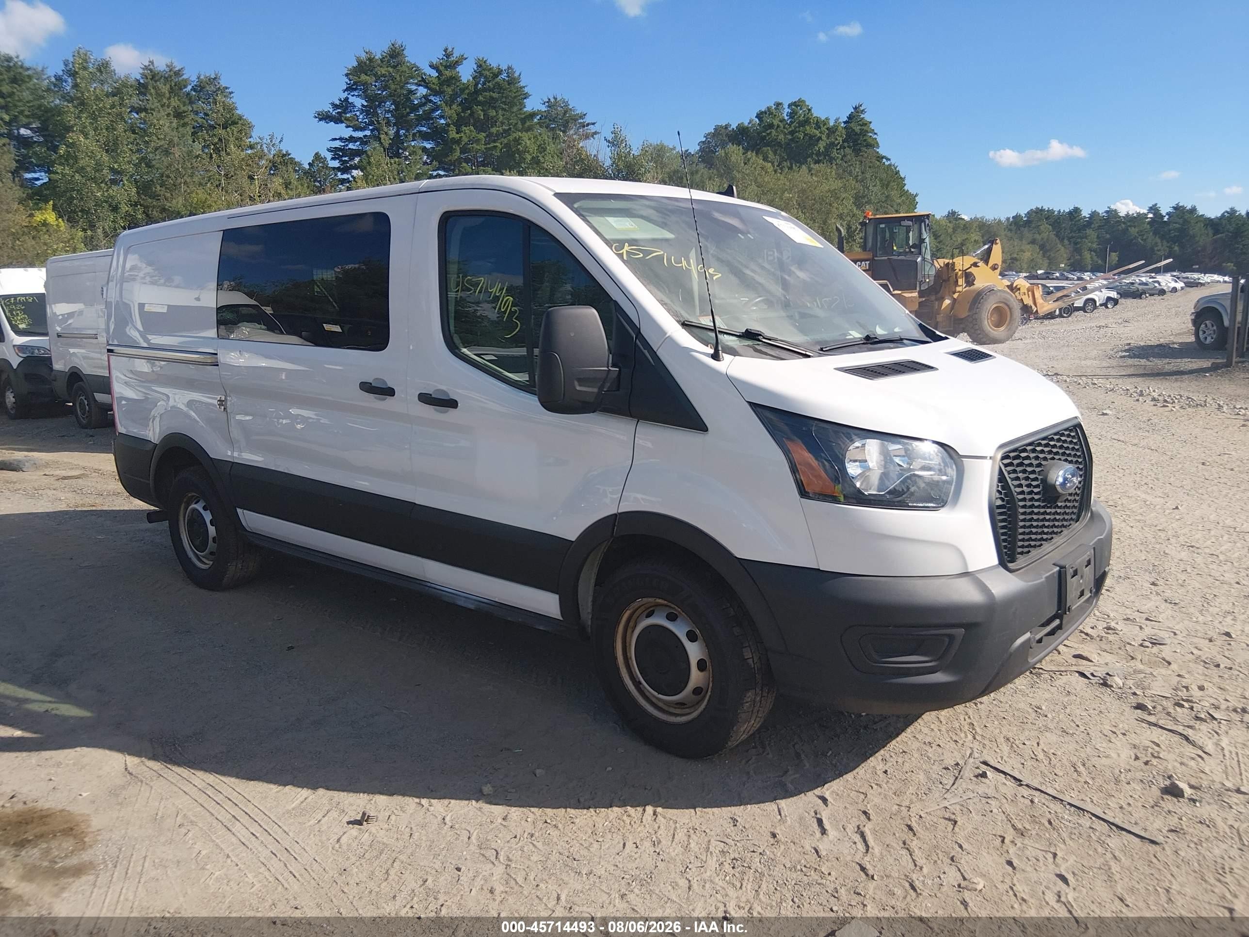 2021 Ford Transit Cargo, VIN 1FTYE1Y86MKA39741 — Side