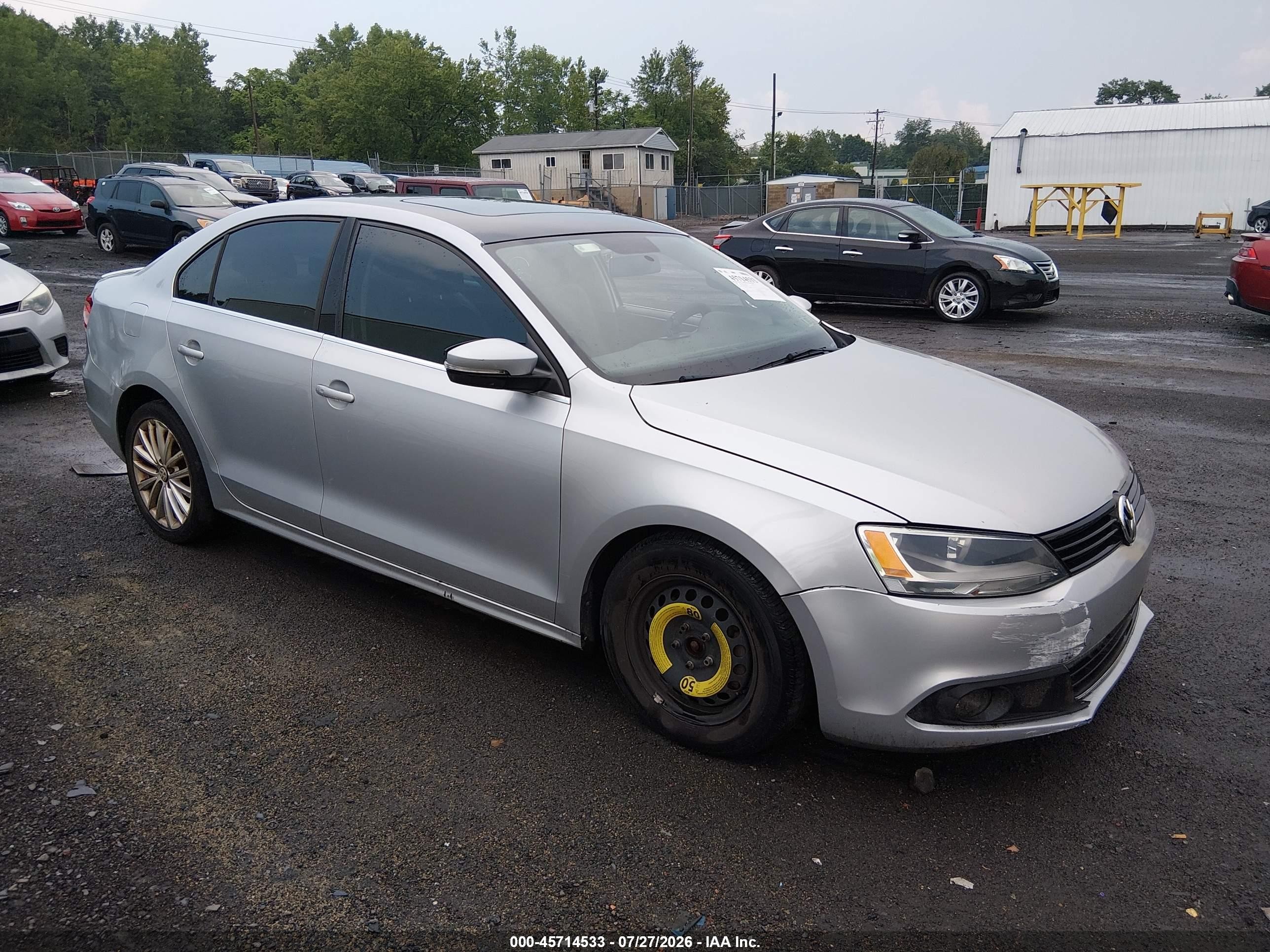 2014 Volkswagen Jetta SEL, VIN 3VWL17AJ1EM360549 — Rear end