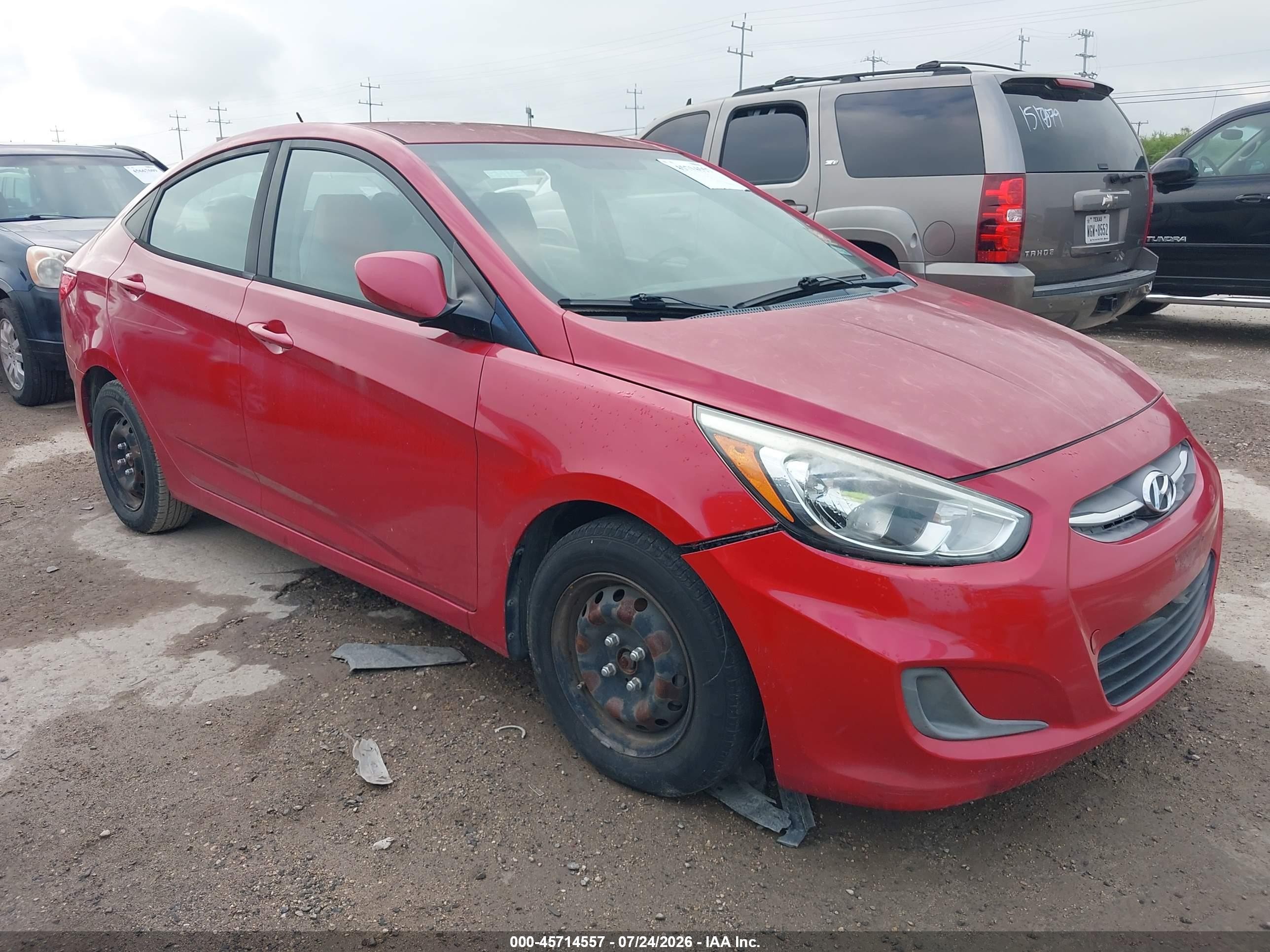 2017 Hyundai Accent SE, VIN KMHCT4AEXHU185924 — Normal wear