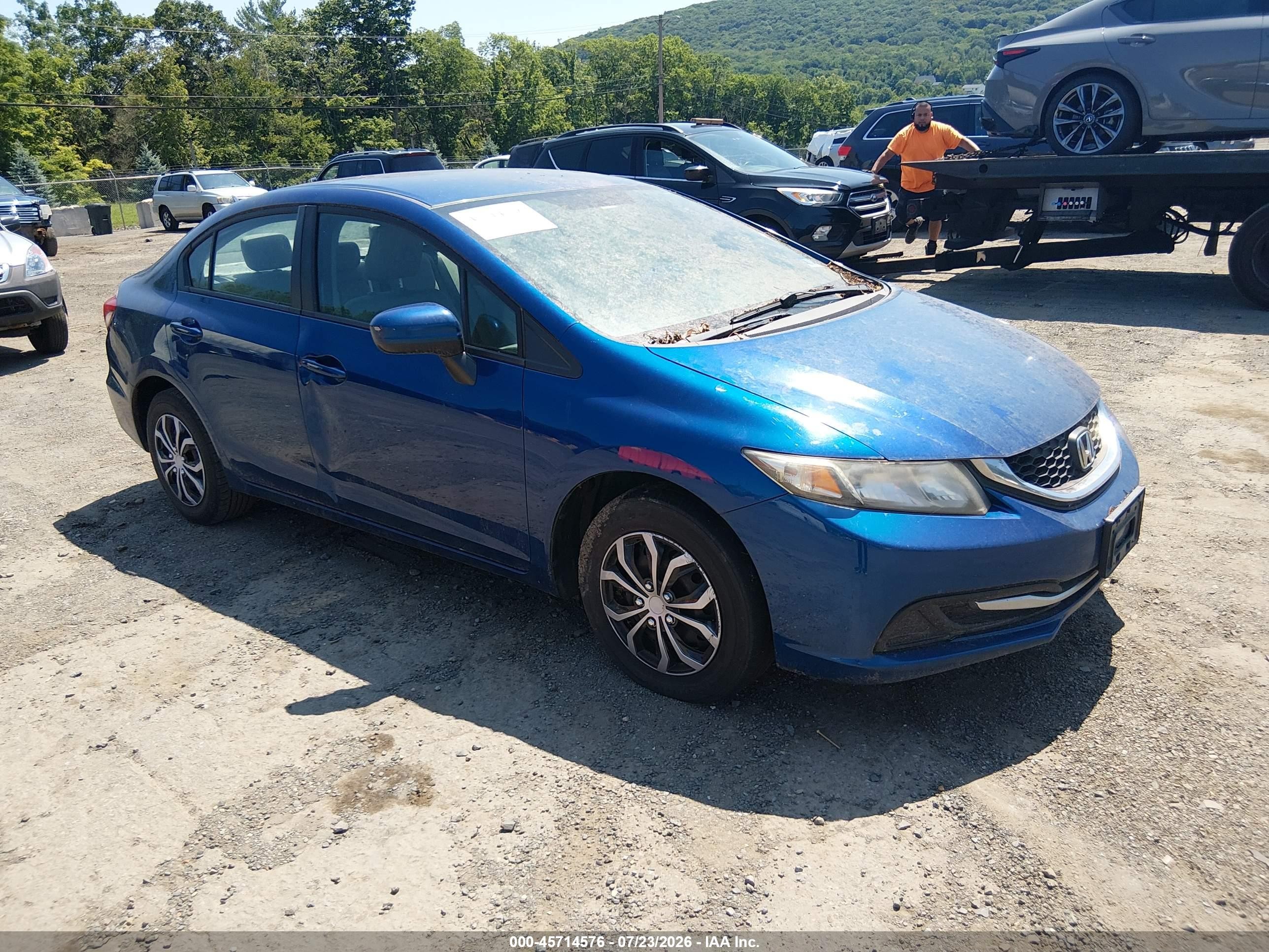 2014 Honda Civic LX, VIN 19XFB2F5XEE217265 — Обычный износ