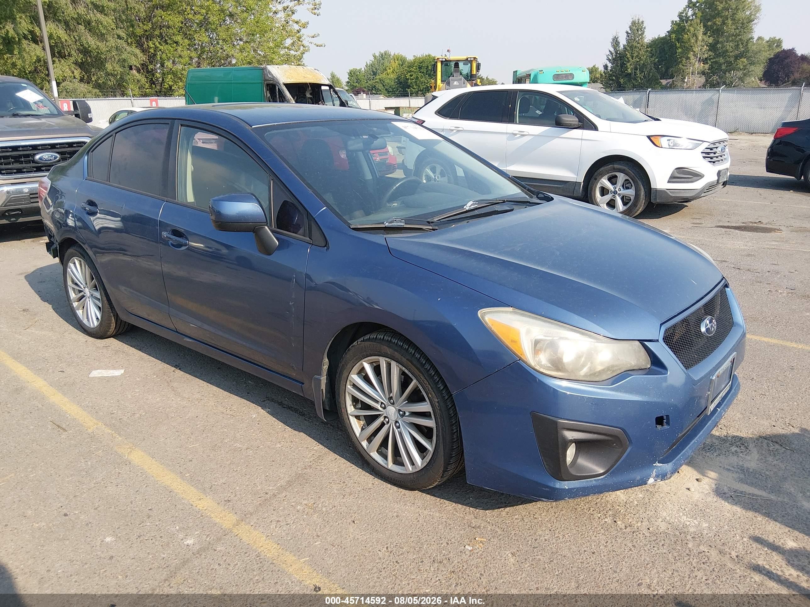 2012 Subaru Impreza Premium, VIN JF1GJAF68CH011286 — Normal wear