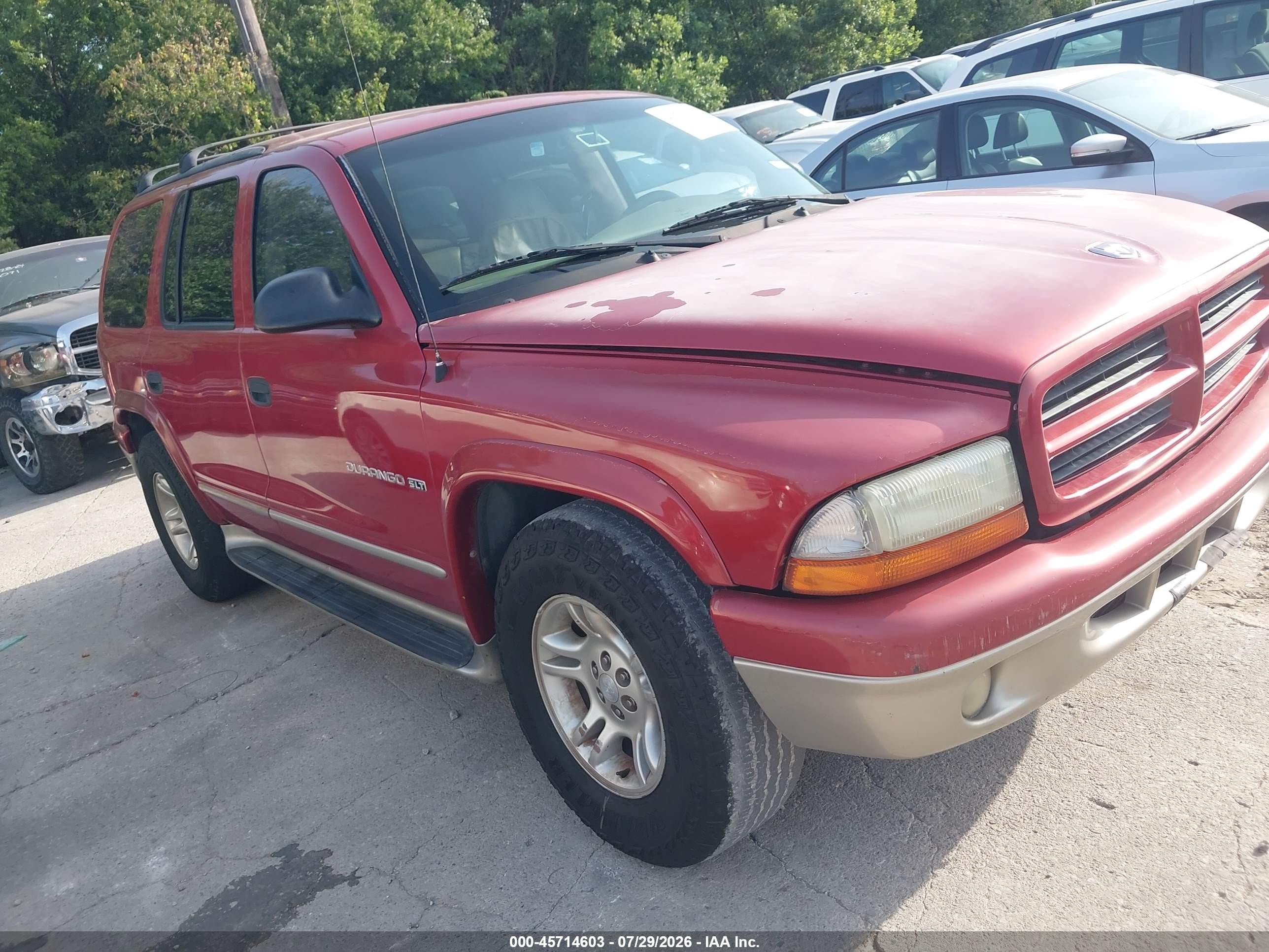 2001 Dodge Durango, VIN 1B4HR28ZX1F581946 — Normal wear