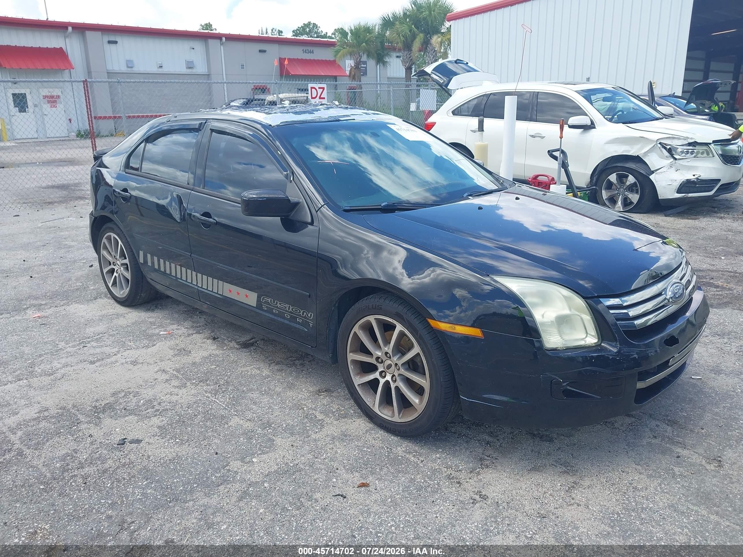 2008 Ford Fusion SE, VIN 3FAHP07Z68R262822 — All over
