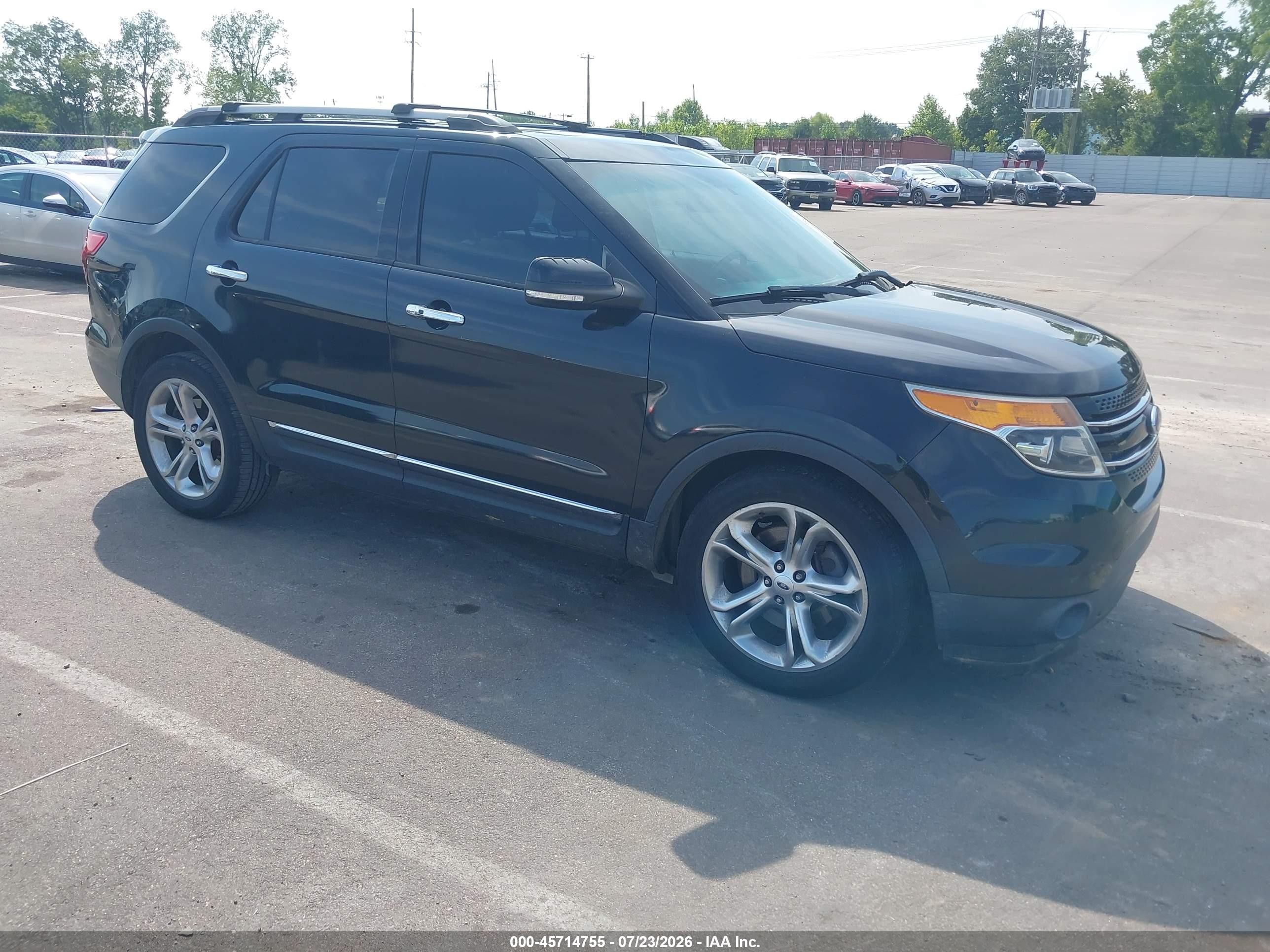 2015 Ford Explorer Limited, VIN 1FM5K7F84FGB75076 — Normal wear