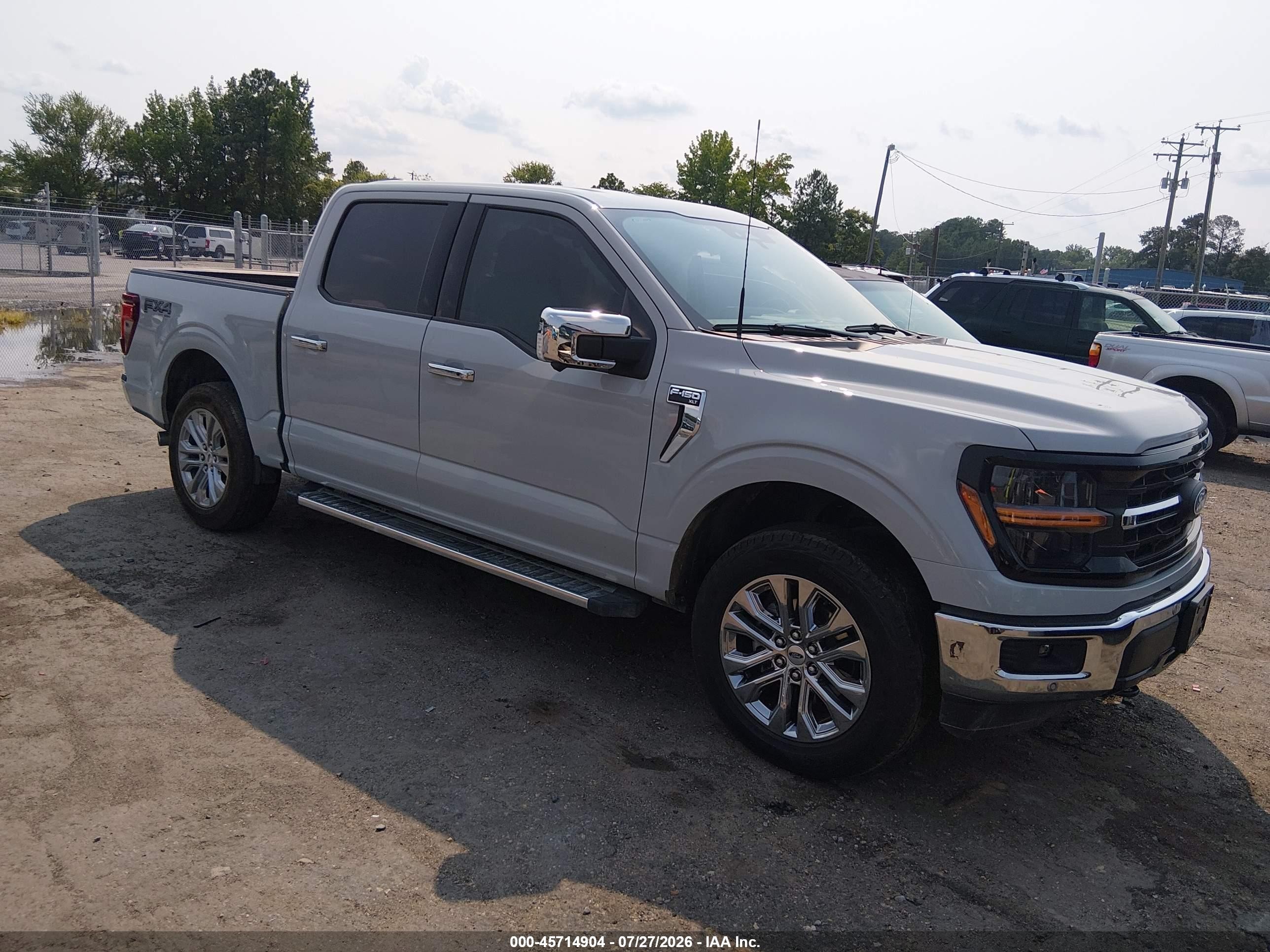 2024 Ford F-150 XLT, VIN 1FTFW3L57RKF06850 — Side