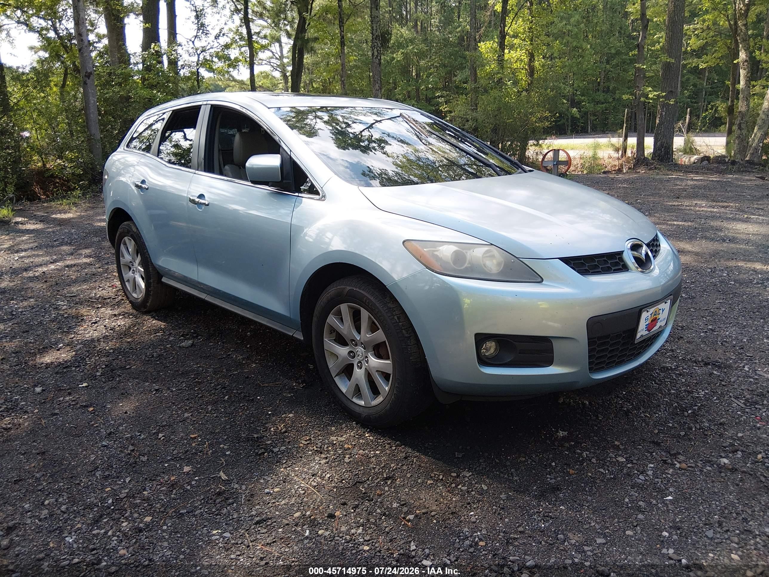 2008 Mazda CX-7 Grand Touring, VIN JM3ER293180205964 — Side