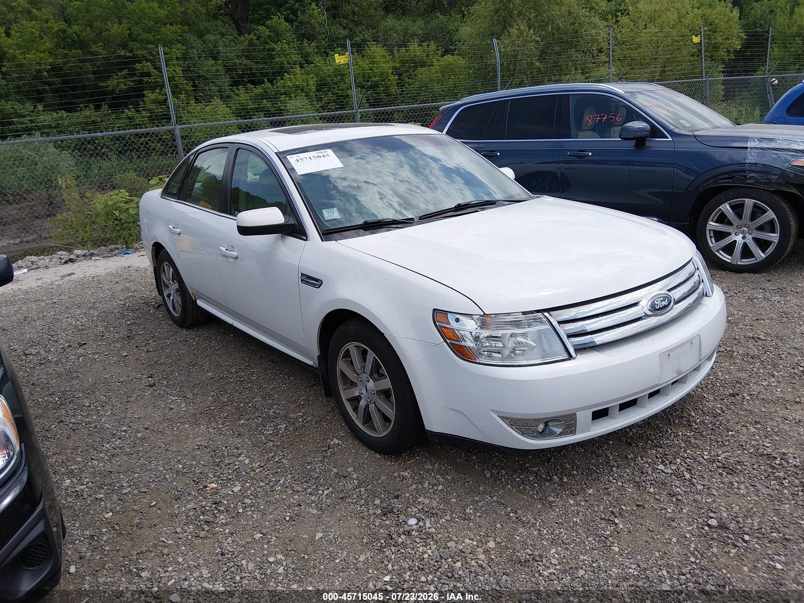 2008 Ford Taurus SEL, VIN 1FAHP24W88G161195 — Обычный износ