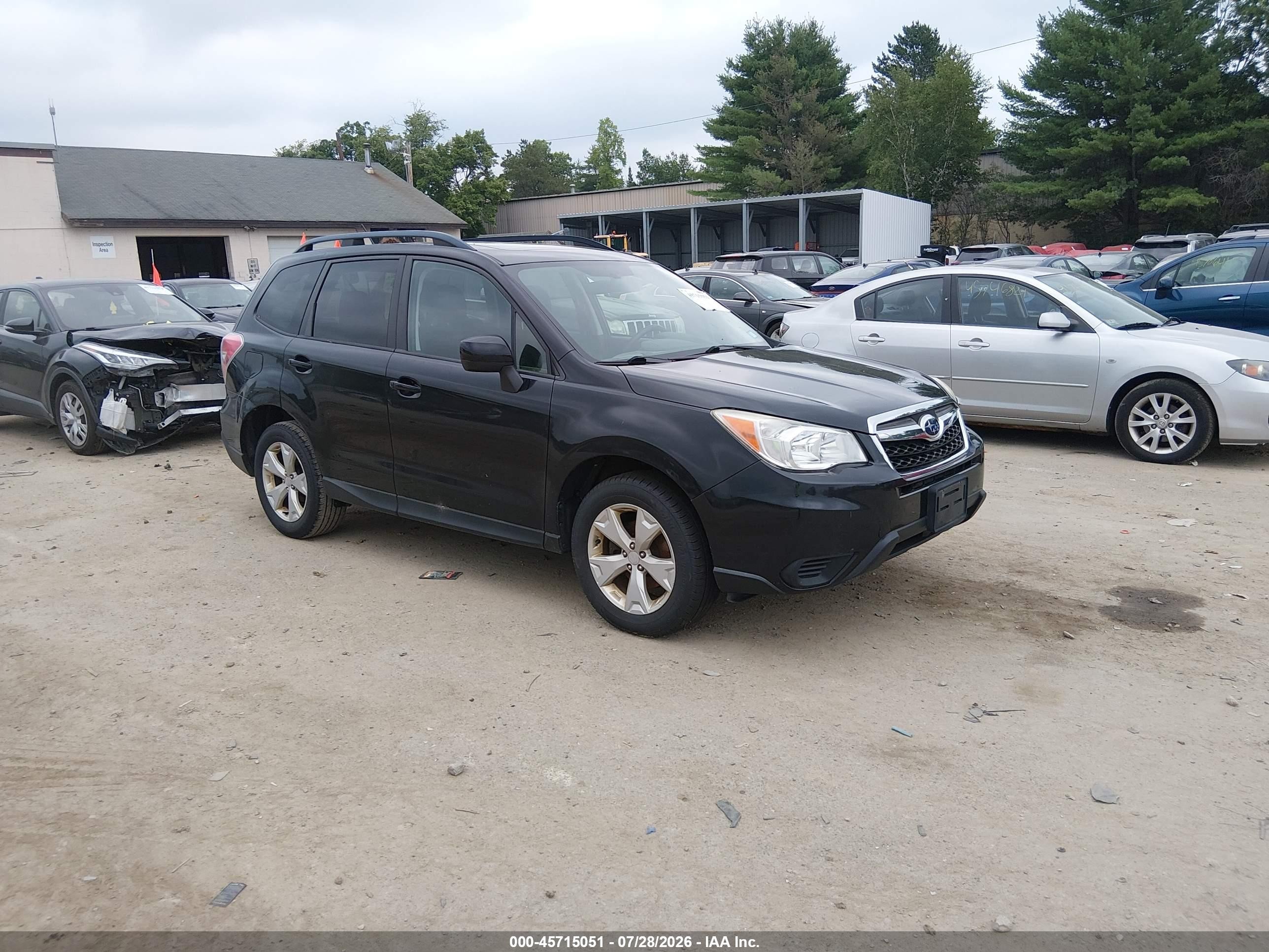 2015 Subaru Forester Premium, VIN JF2SJADC8FH510298 — Normal wear