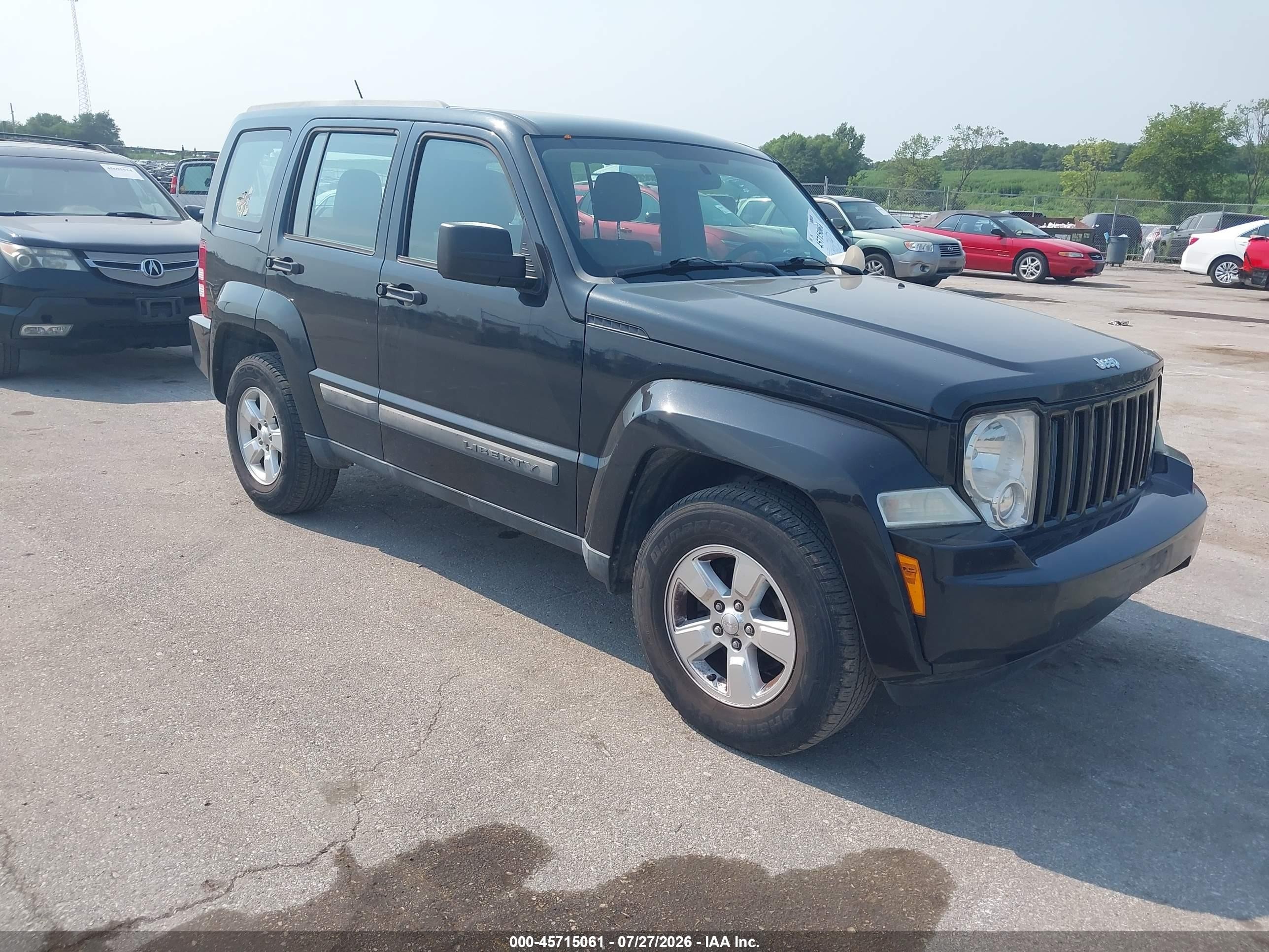 2012 Jeep Liberty Sport Latitude, VIN 1C4PJMAK9CW133733 — Обычный износ