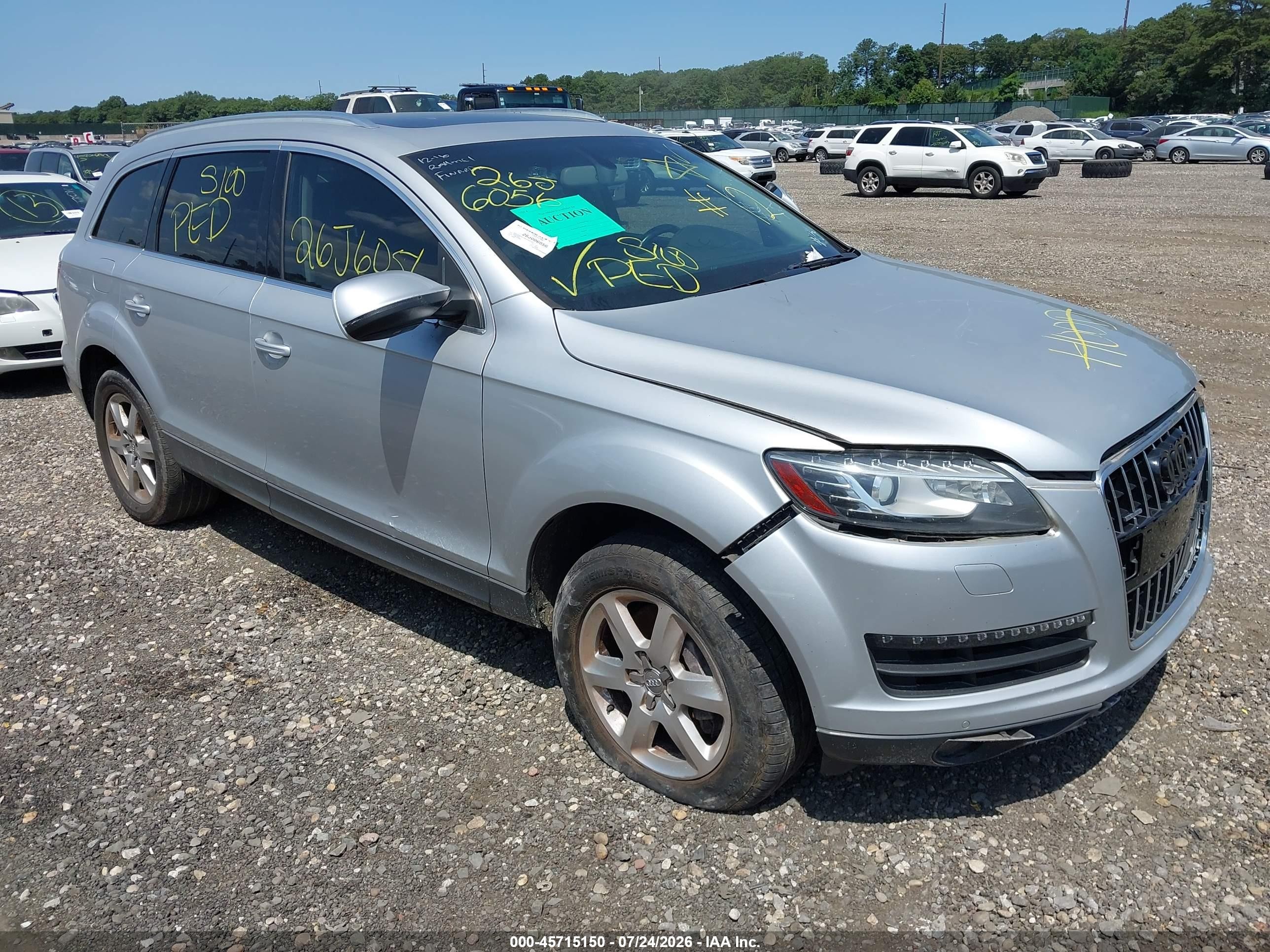 2013 Audi Q7 Premium Plus, VIN WA1LGBFE9DD009988 — All over