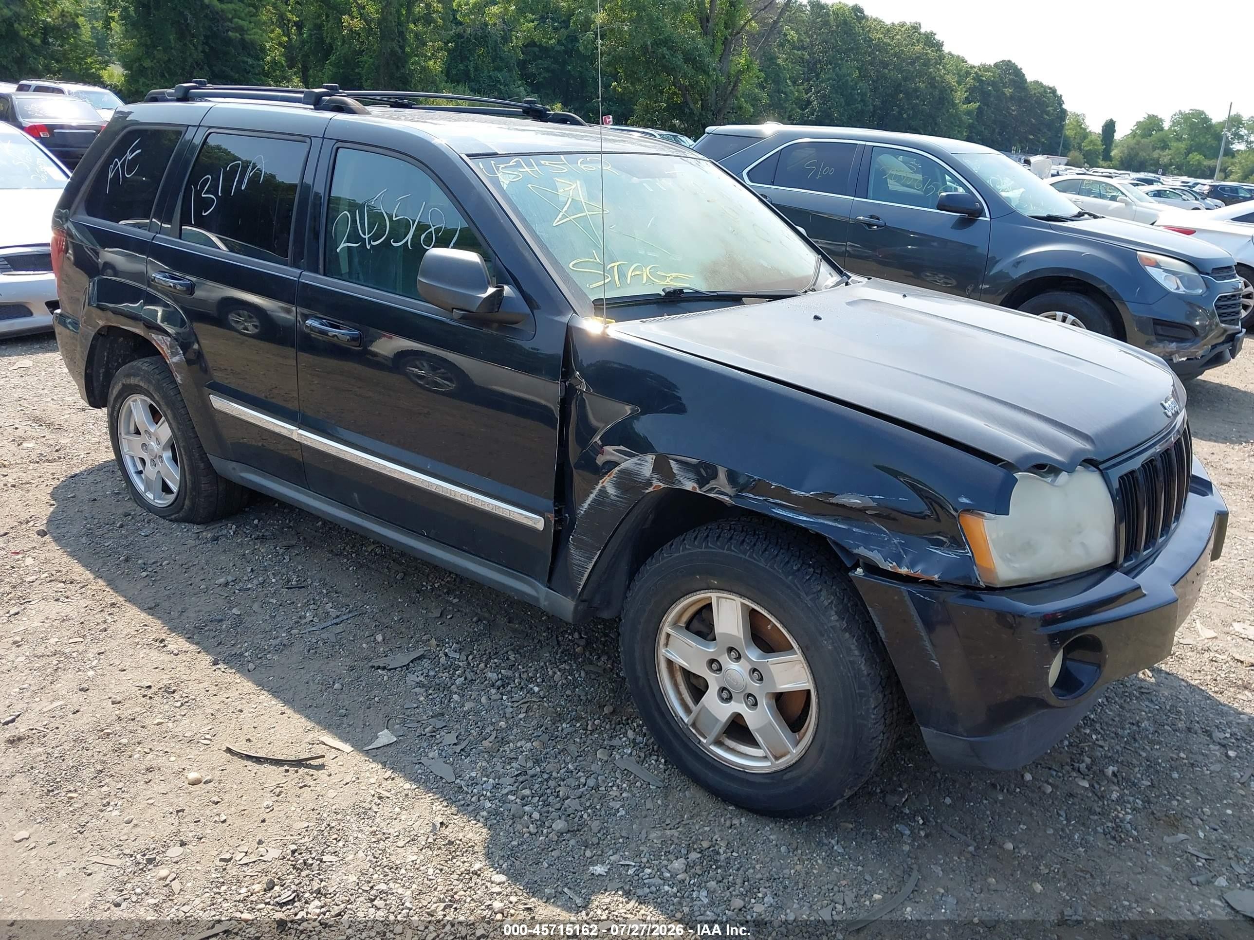 2007 Jeep Grand Cherokee Laredo, VIN 1J8GR48K77C517976 — All over
