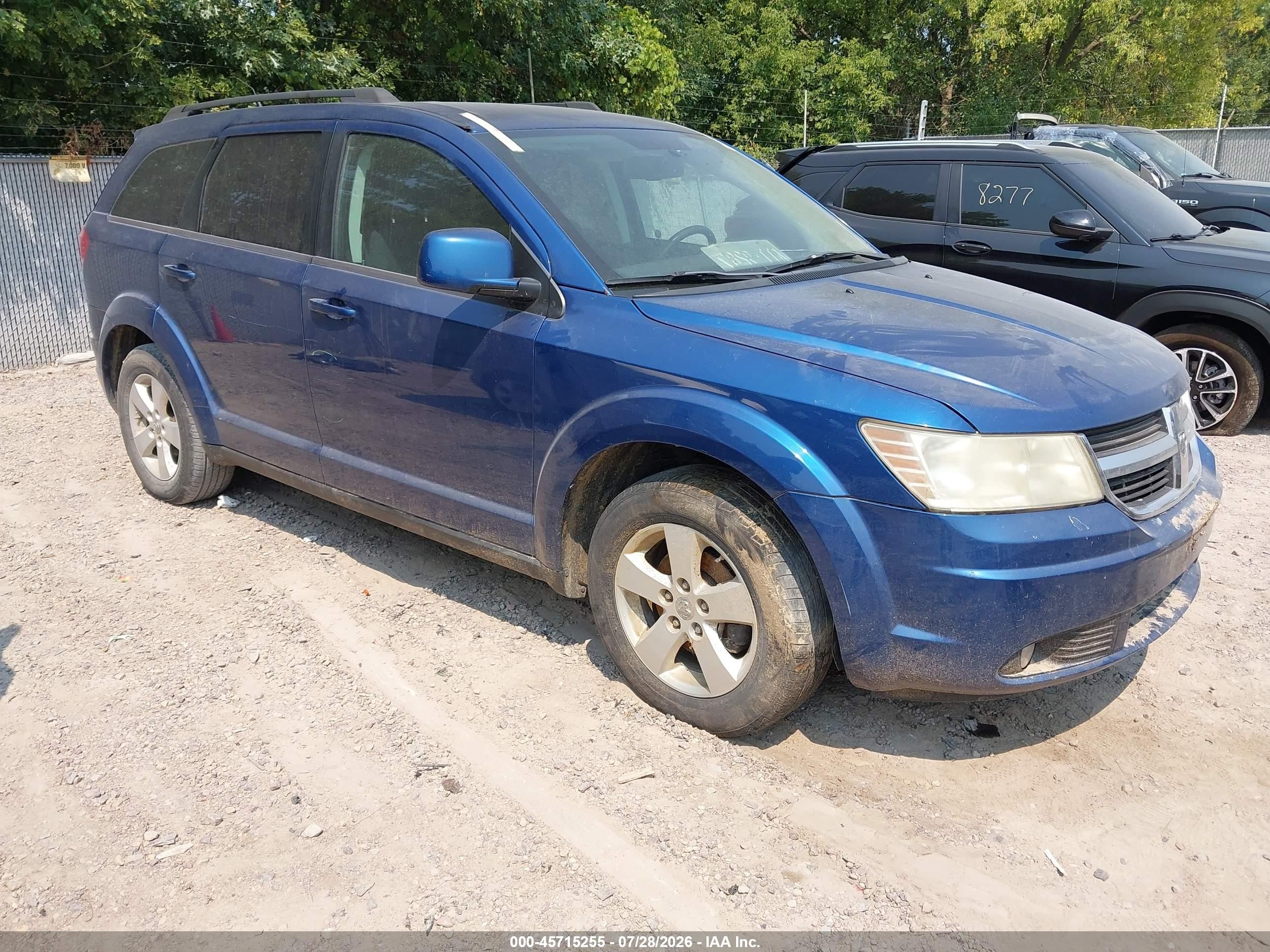 2010 Dodge Journey SXT, VIN 3D4PG5FV6AT180456 — Rear end