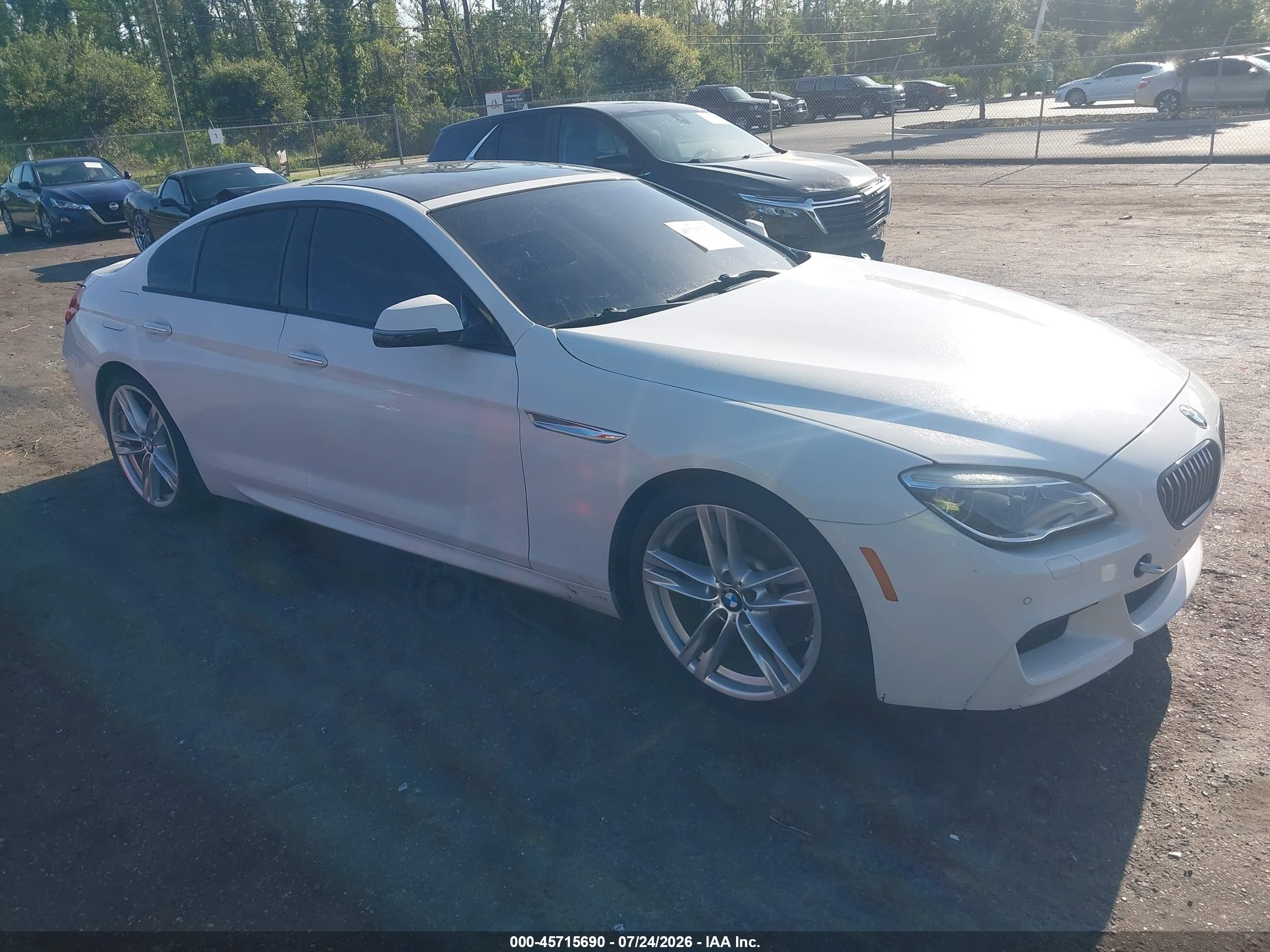 2017 BMW 6 Series 640i, VIN WBA6D0C59HG639547 — Front end