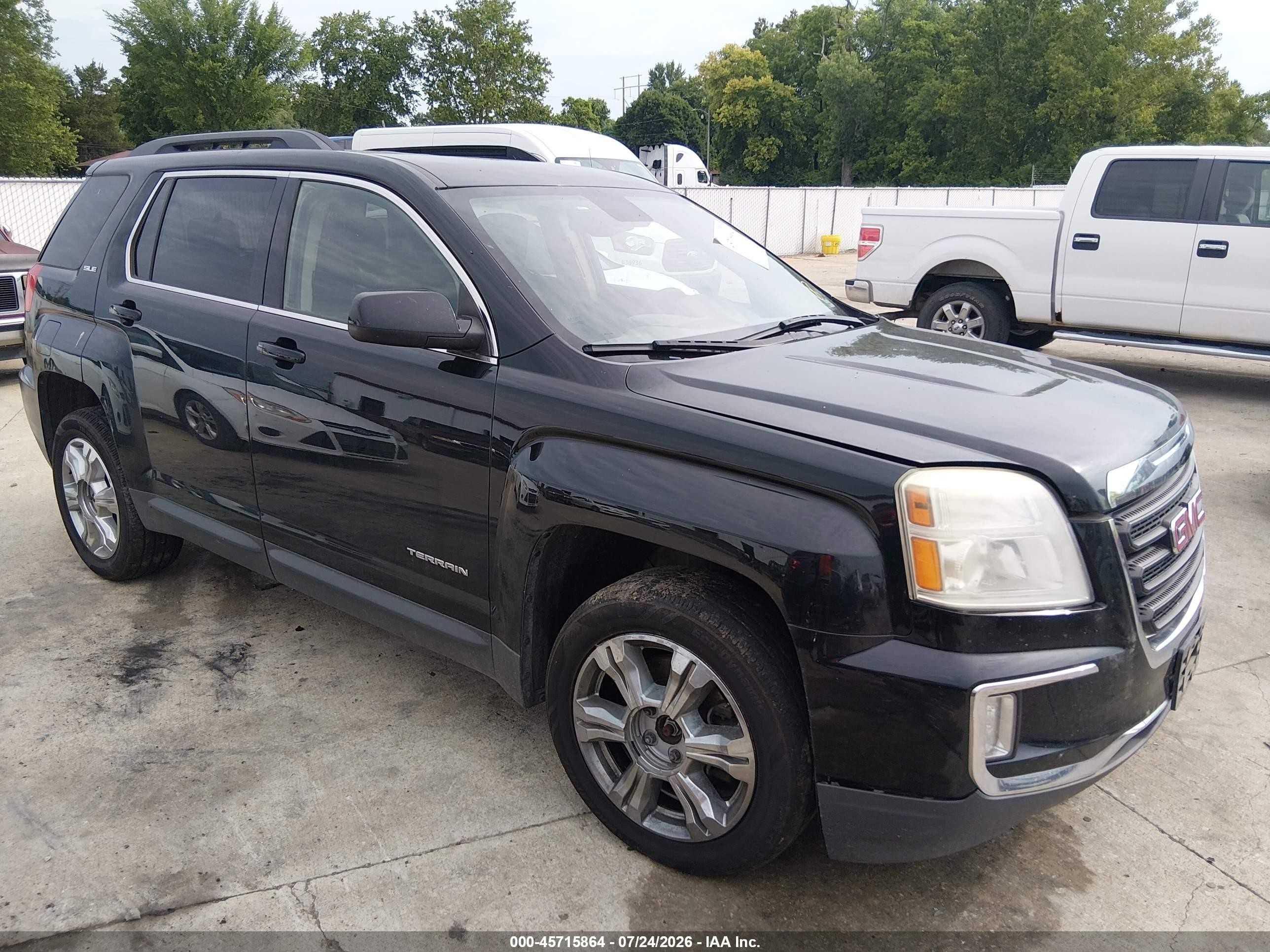 2017 GMC Terrain SLE, VIN 2GKALNEKXH6324809 — Обычный износ