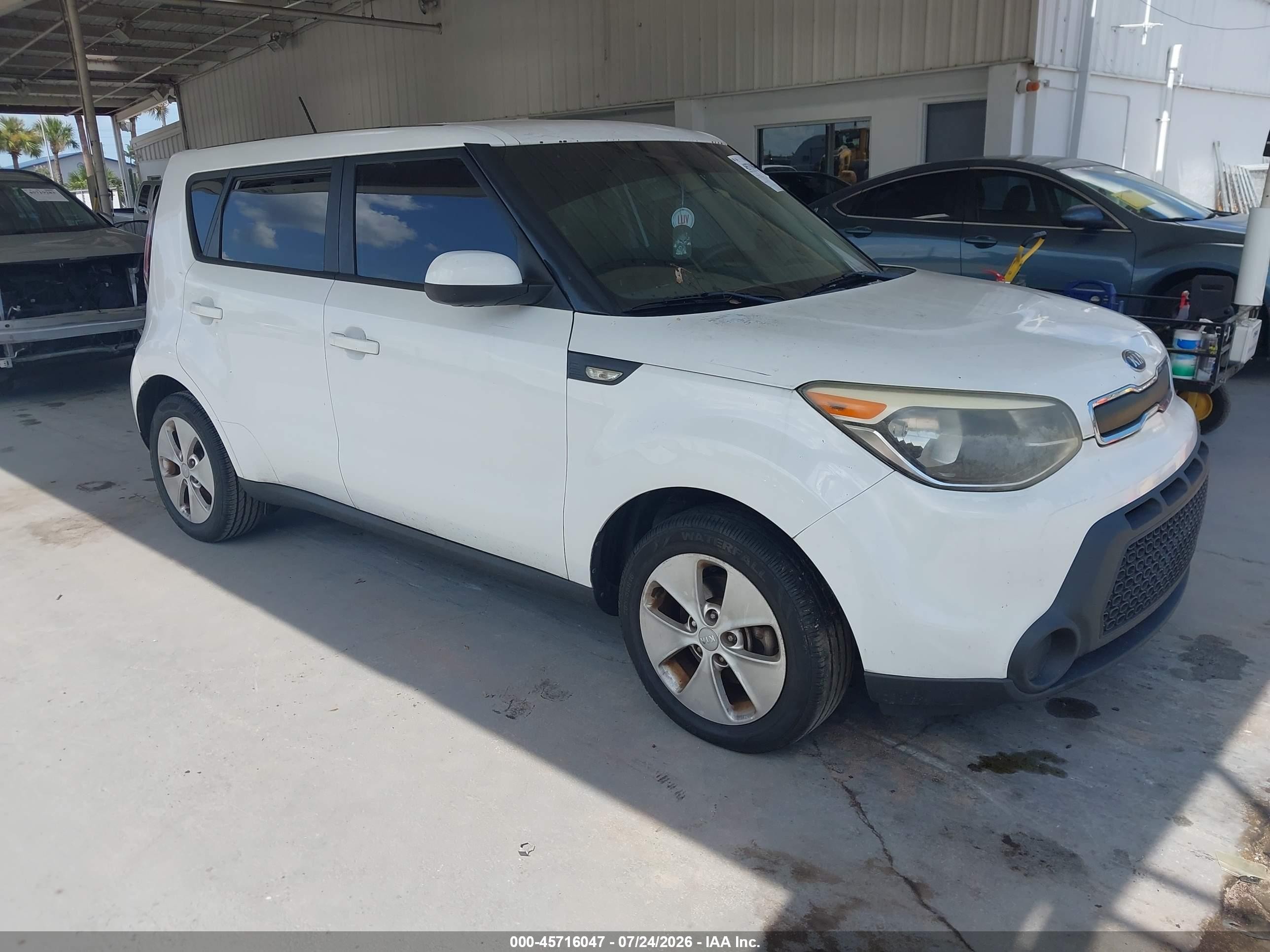 2014 Kia Soul, VIN KNDJN2A24E7055020 — Normal wear
