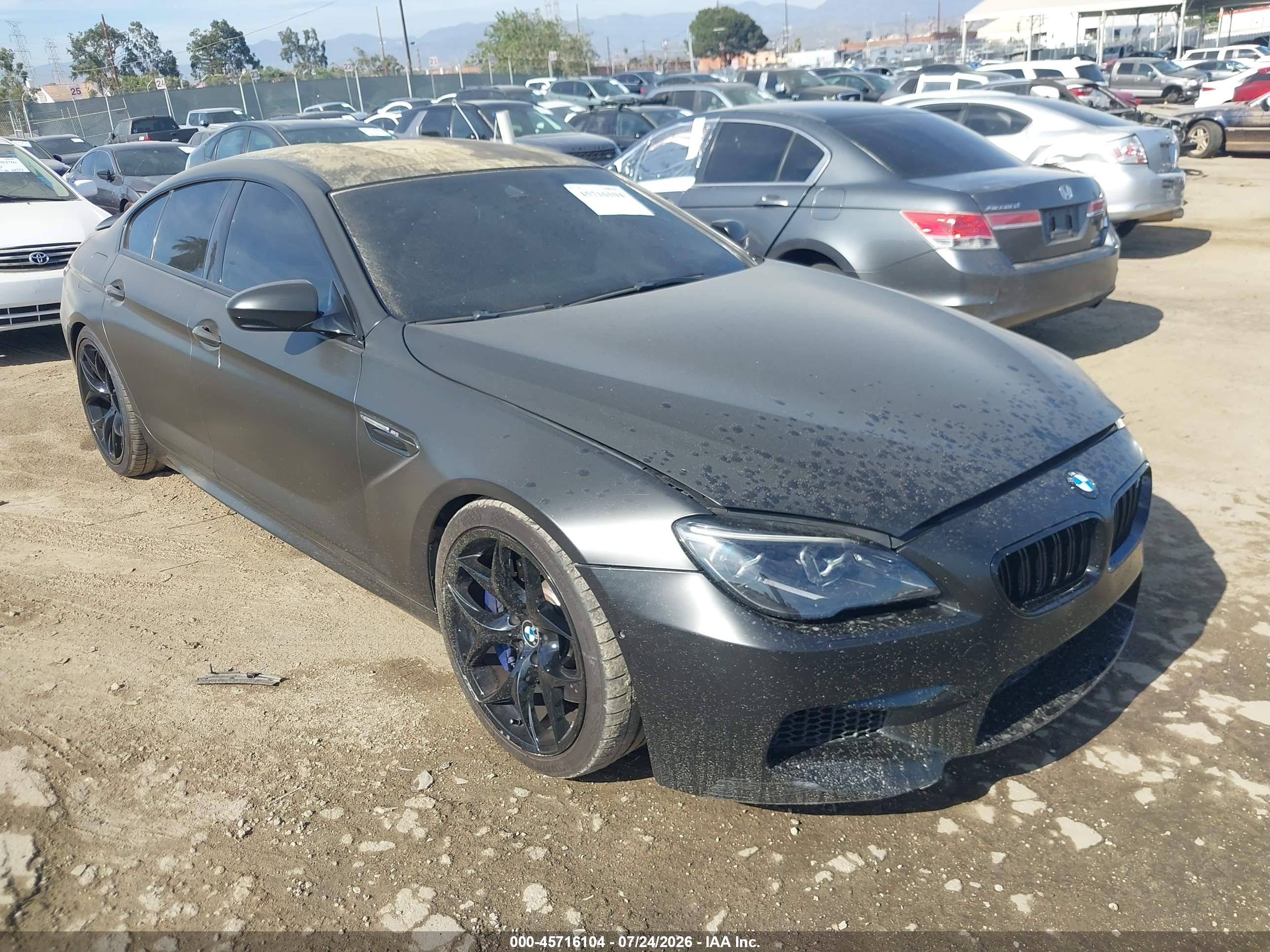 2017 BMW M6, VIN WBS6E9C51HG437329 — Undercarriage