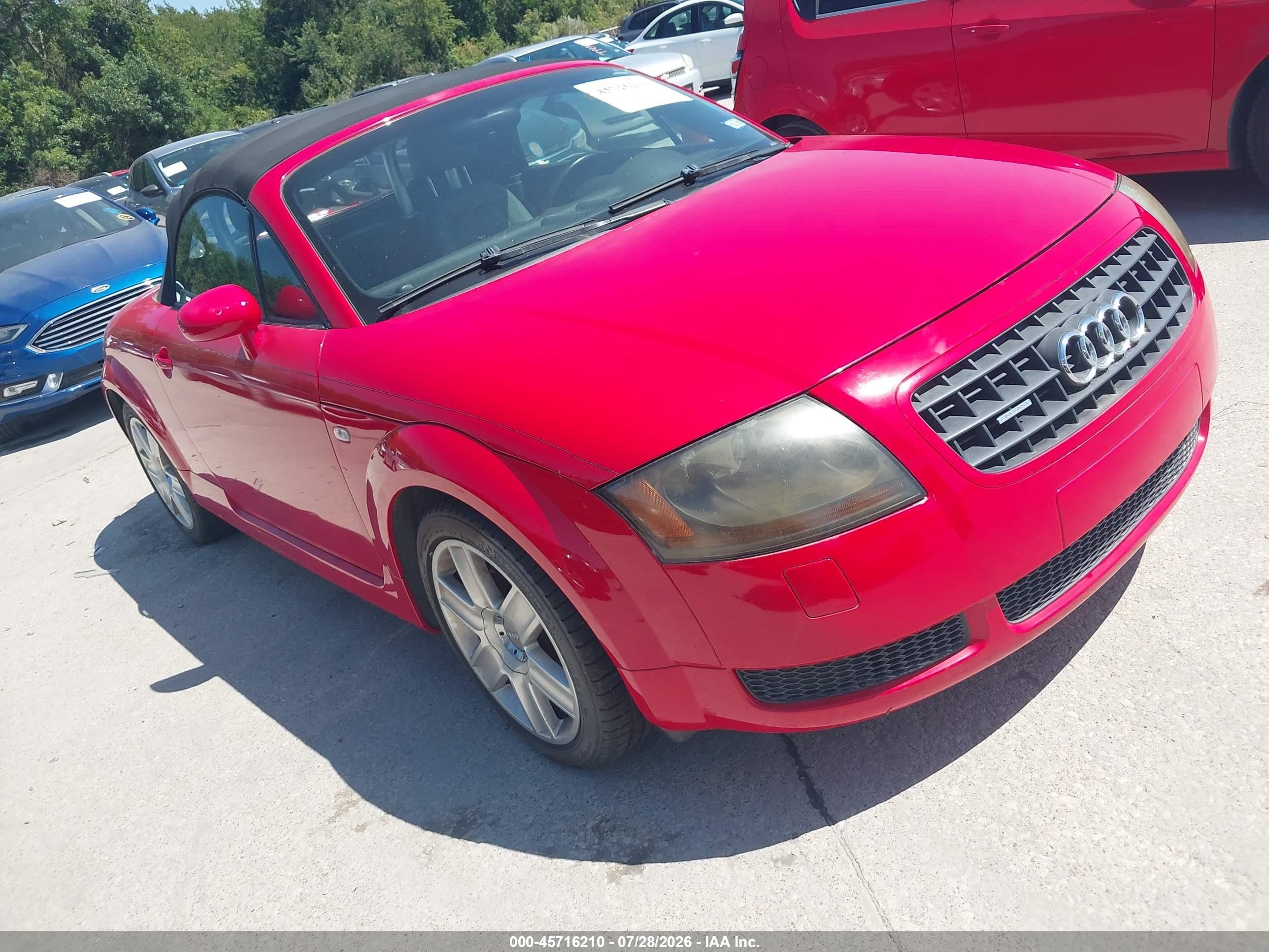 2006 Audi TT, VIN TRUUT28N761009646 — Обычный износ