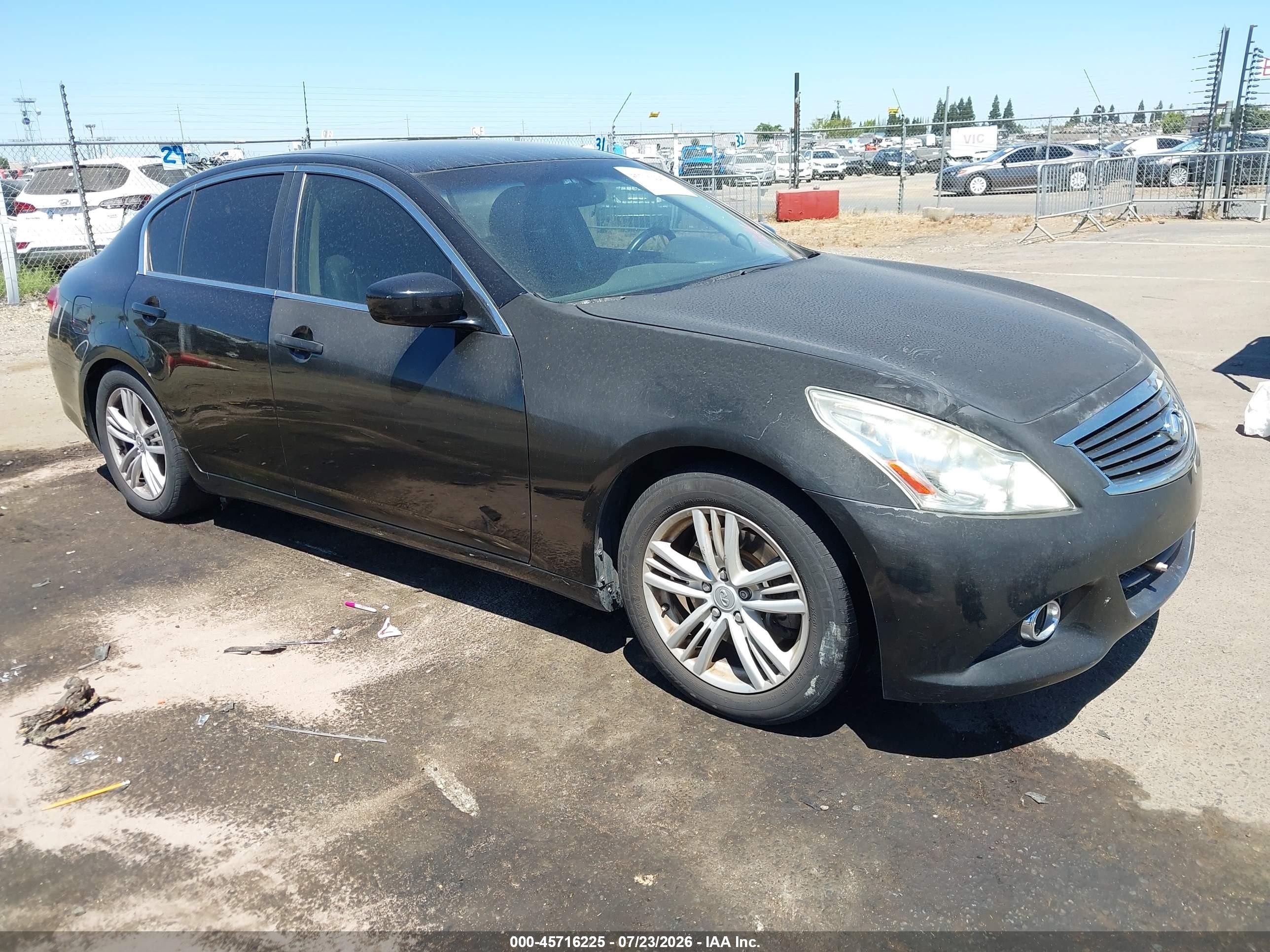 2013 Infiniti G37 Journey, VIN JN1CV6AP8DM725473 — Normal wear