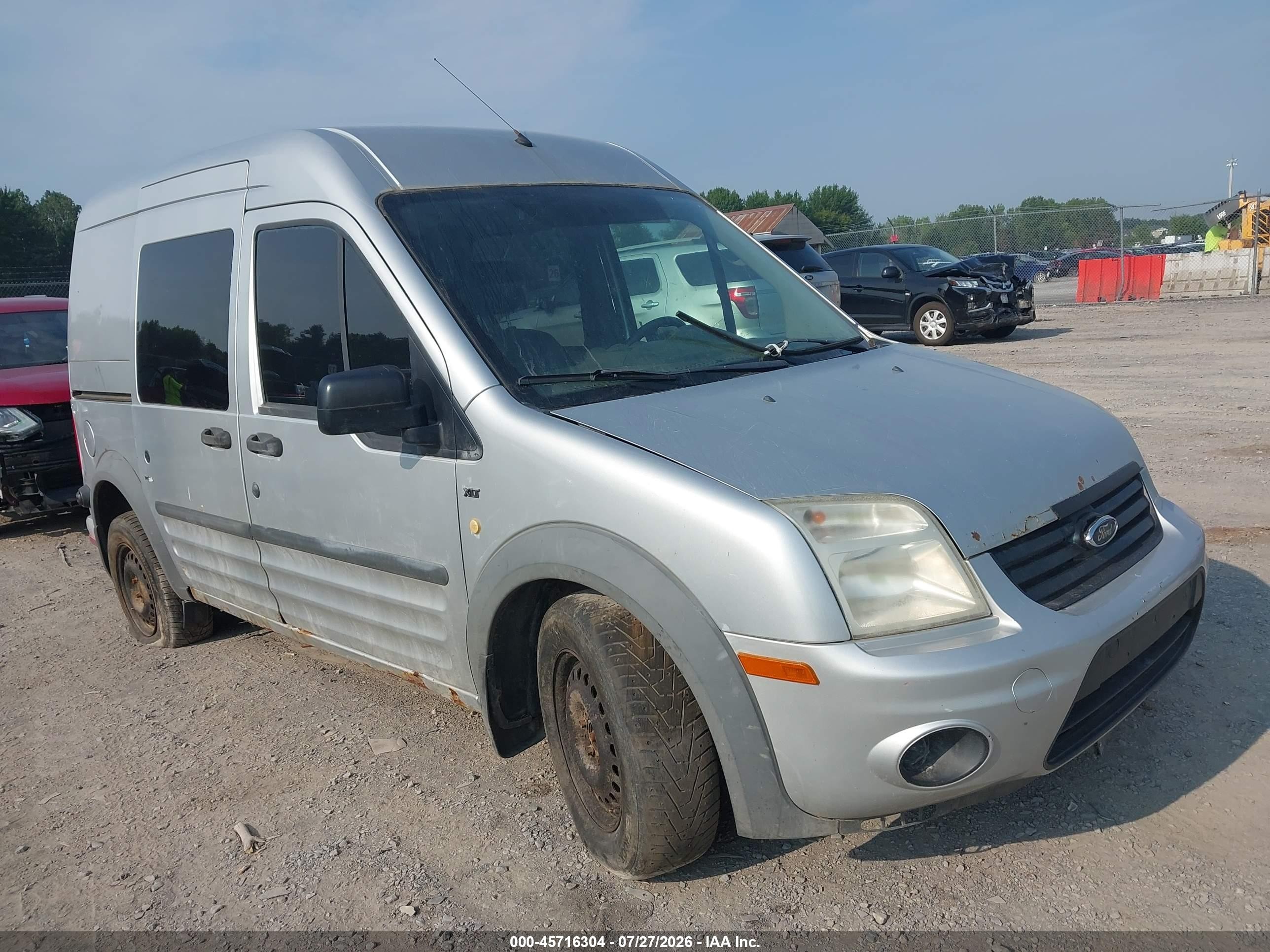 2013 Ford Transit Connect XLT, VIN NM0LS6BN4DT169541 — Normal wear