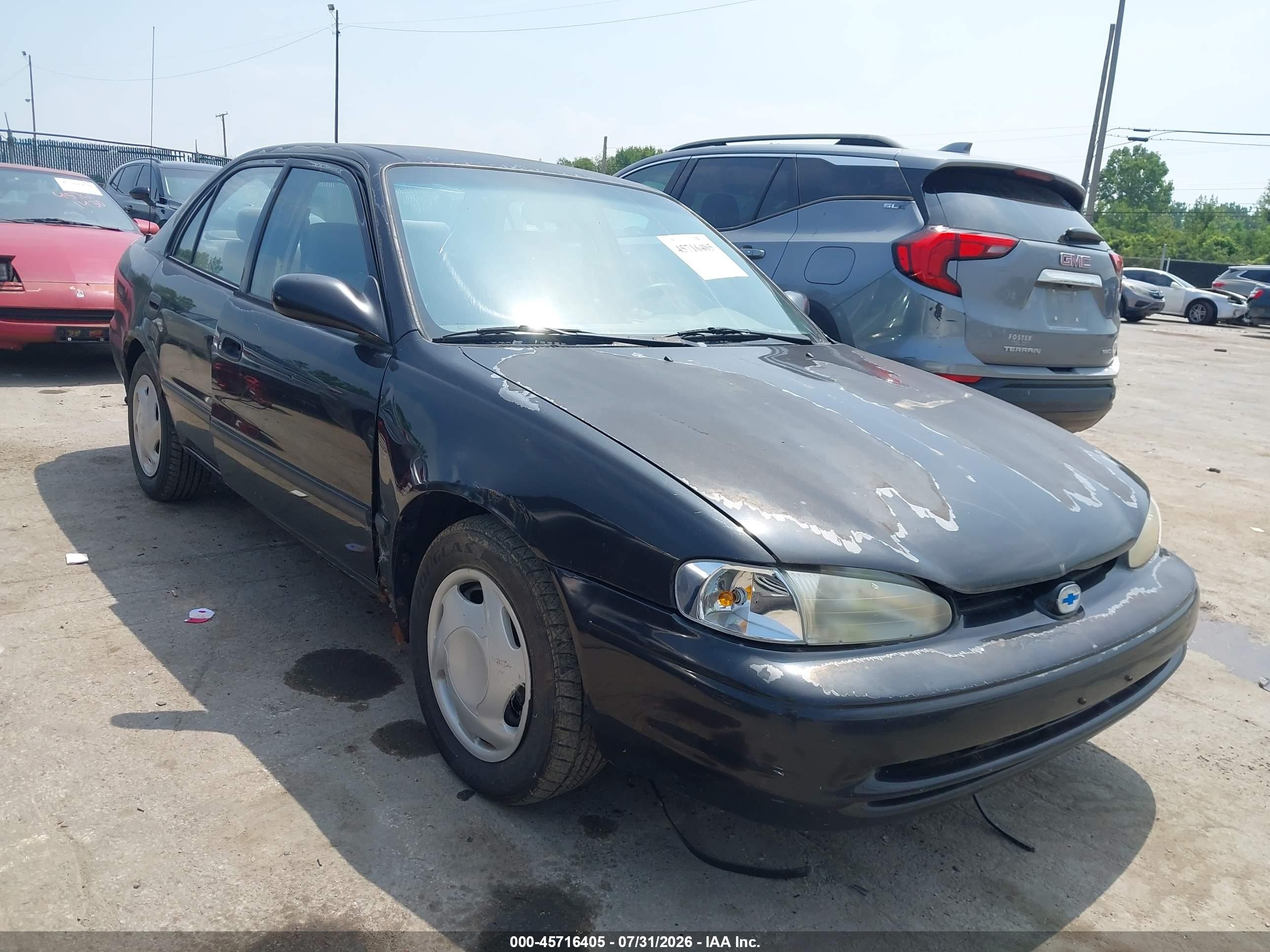 1999 Chevrolet Prizm Lsi, VIN 1Y1SK5285XZ430028 — Normal wear