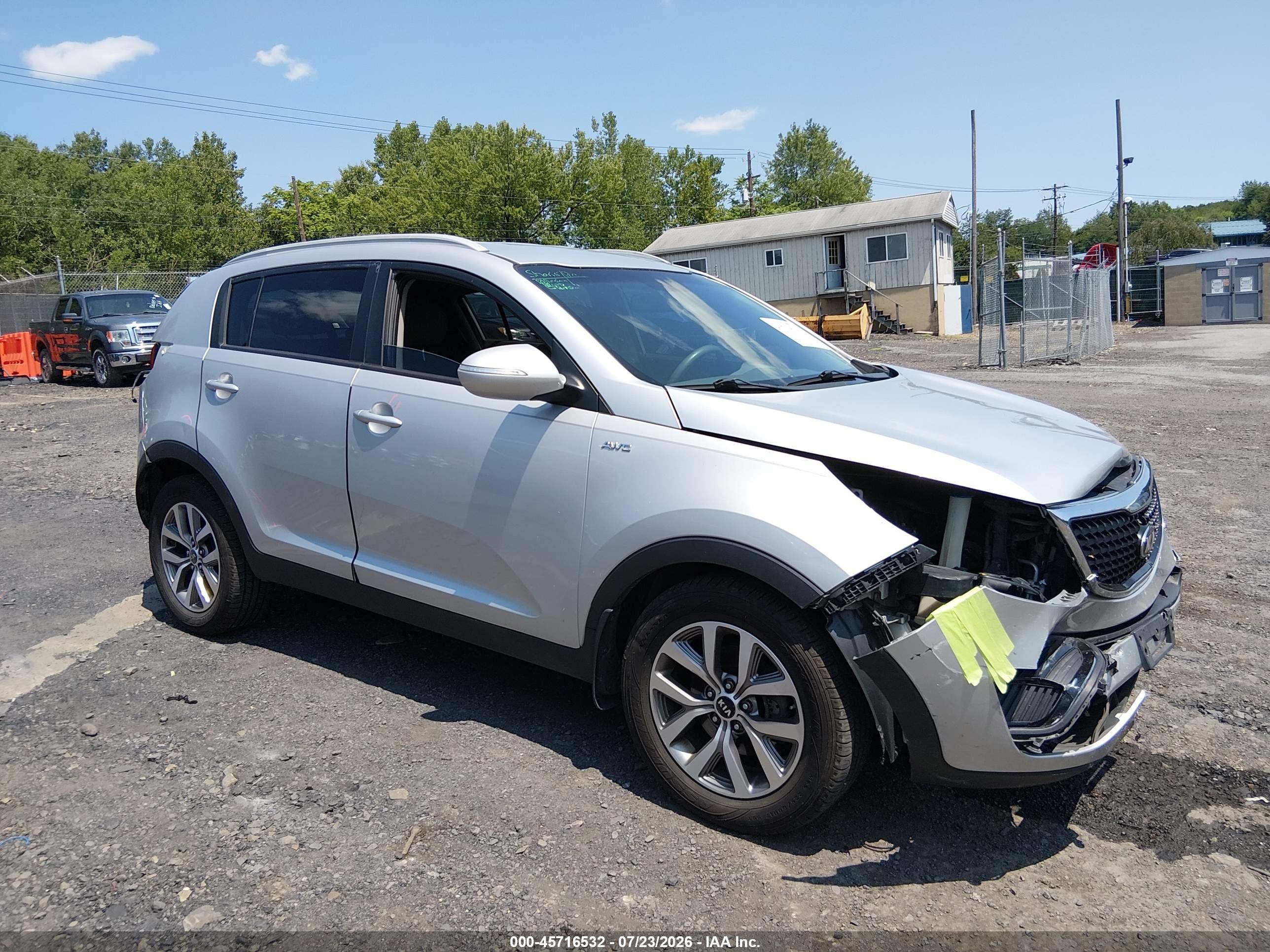 2014 Kia Sportage LX, VIN KNDPBCAC1E7647153 — All over