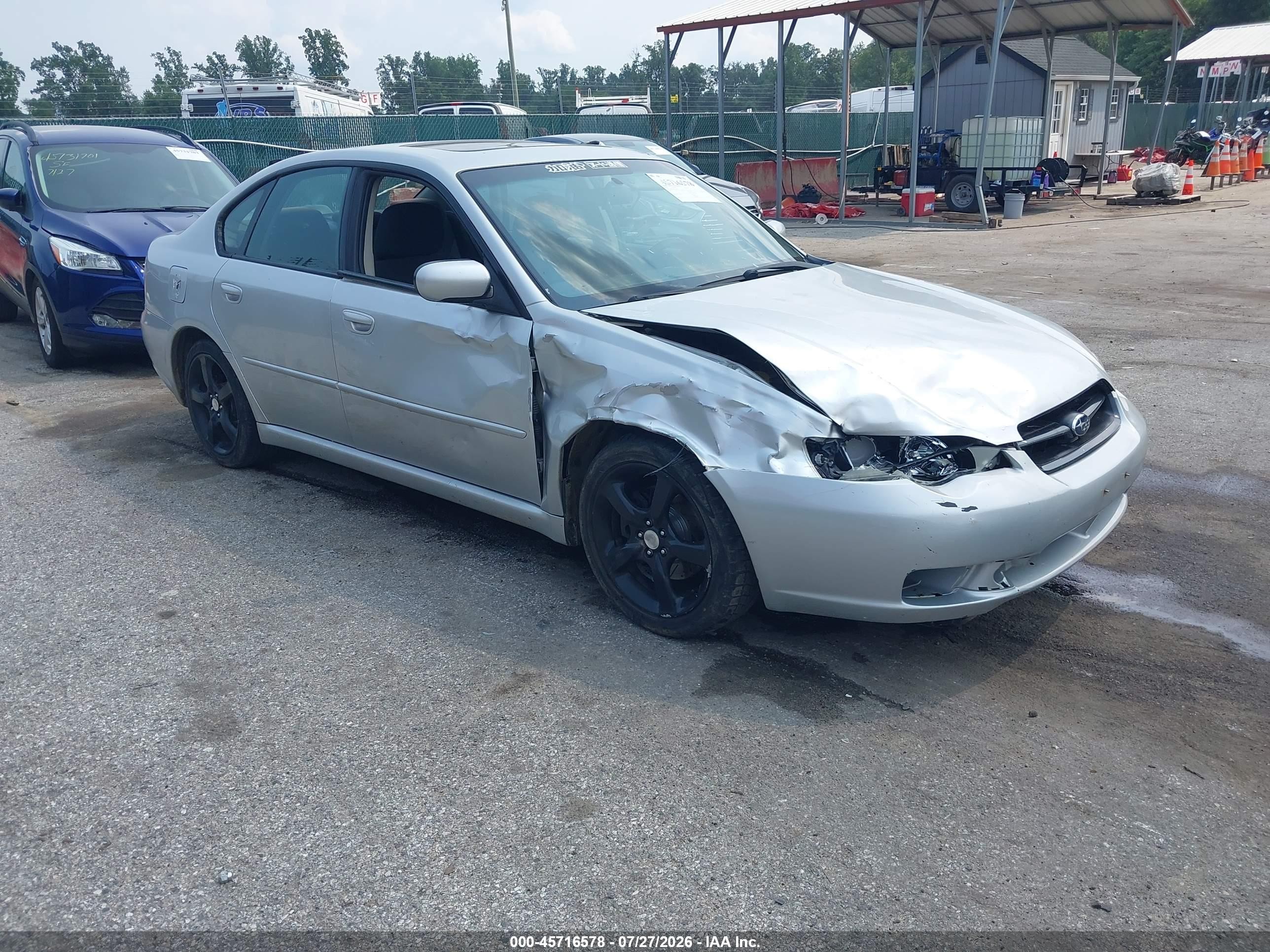 2007 Subaru Legacy Special, VIN 4S3BL616677203627 — Бок