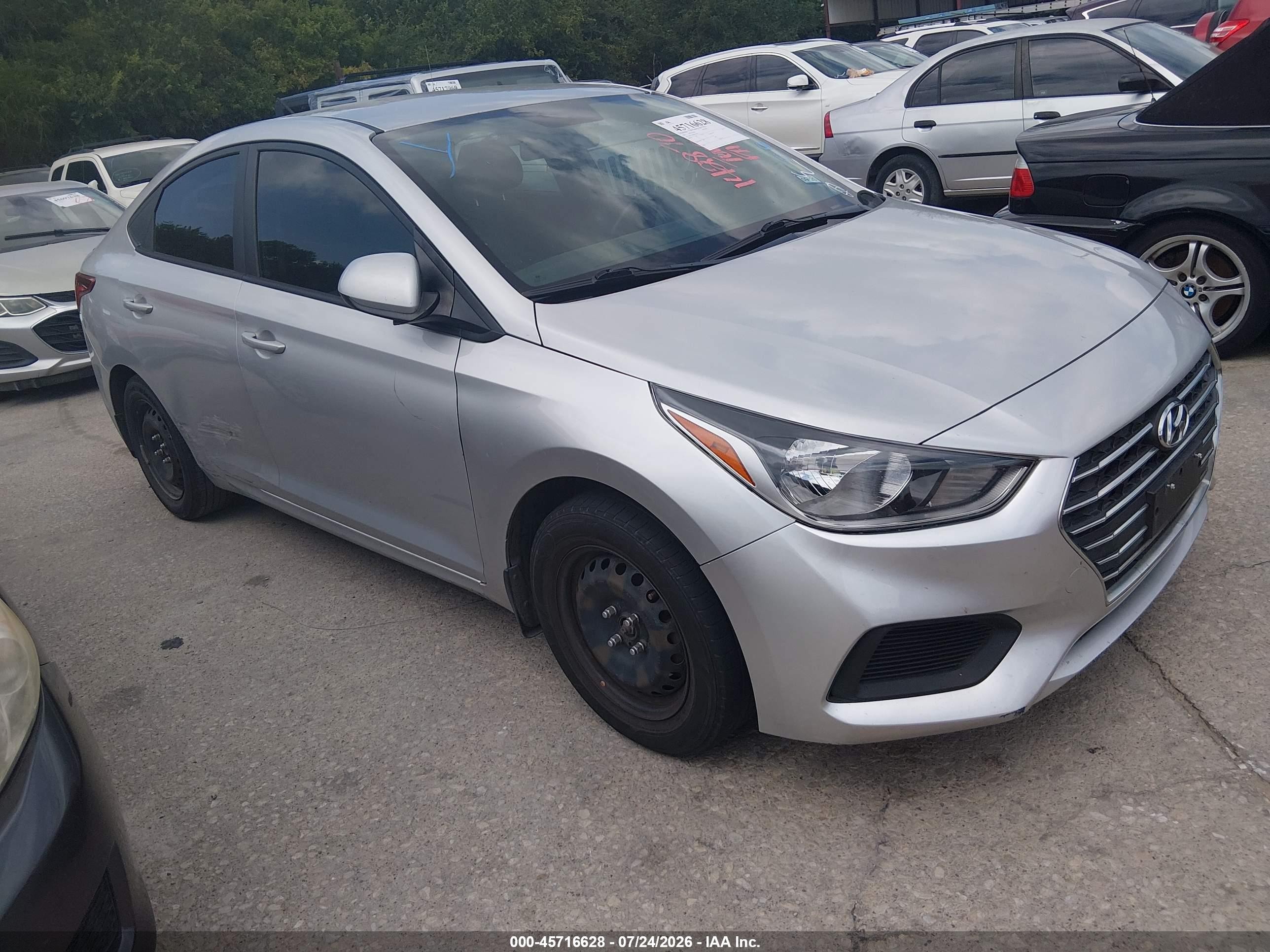 2021 Hyundai Accent SE, VIN 3KPC24A66ME142870 — Normal wear