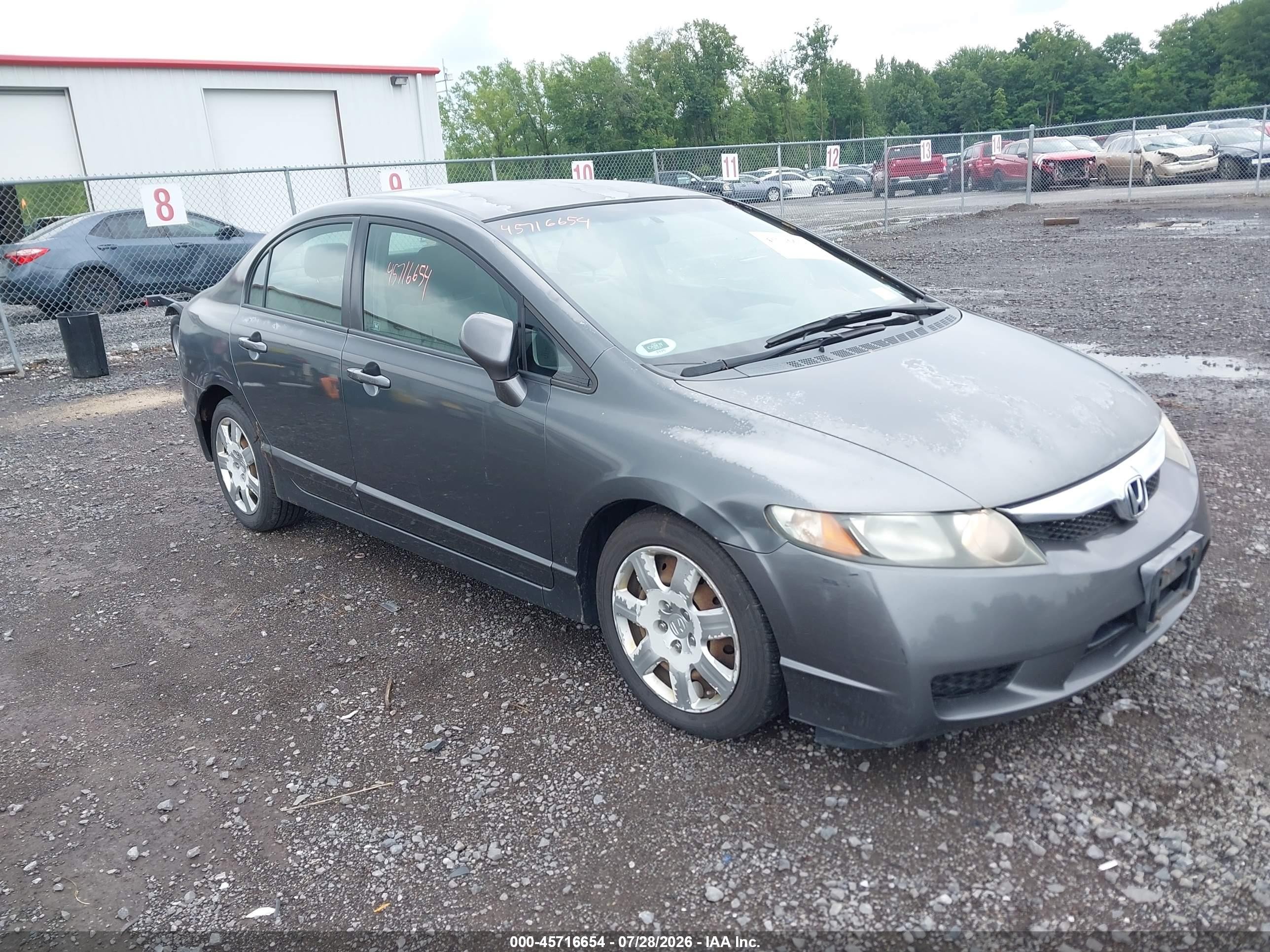 2009 Honda Civic LX, VIN 2HGFA16529H523109 — Обычный износ