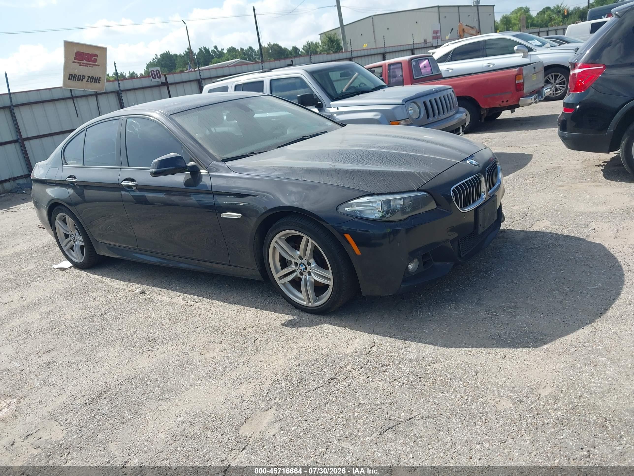 2014 BMW 5 Series 535i, VIN WBA5B1C50ED477375 — Normal wear