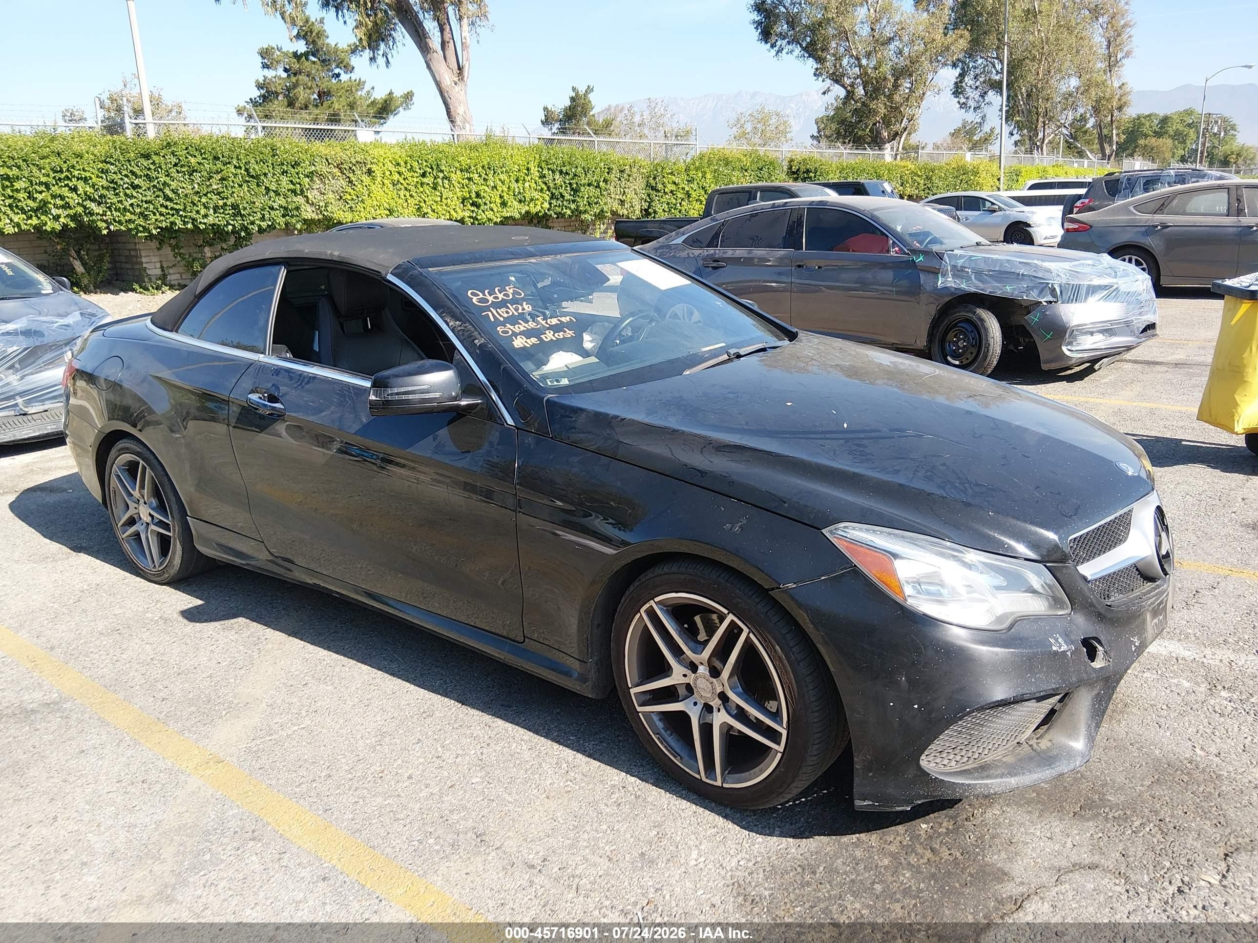2016 Mercedes-Benz E 400, VIN WDDKK6FFXGF325009 — Перед