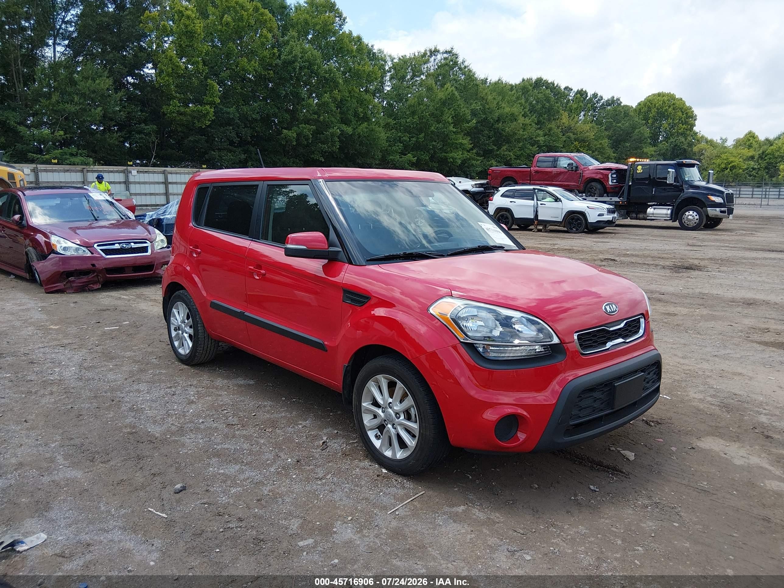 2012 Kia Soul +, VIN KNDJT2A60C7415079 — Normal wear
