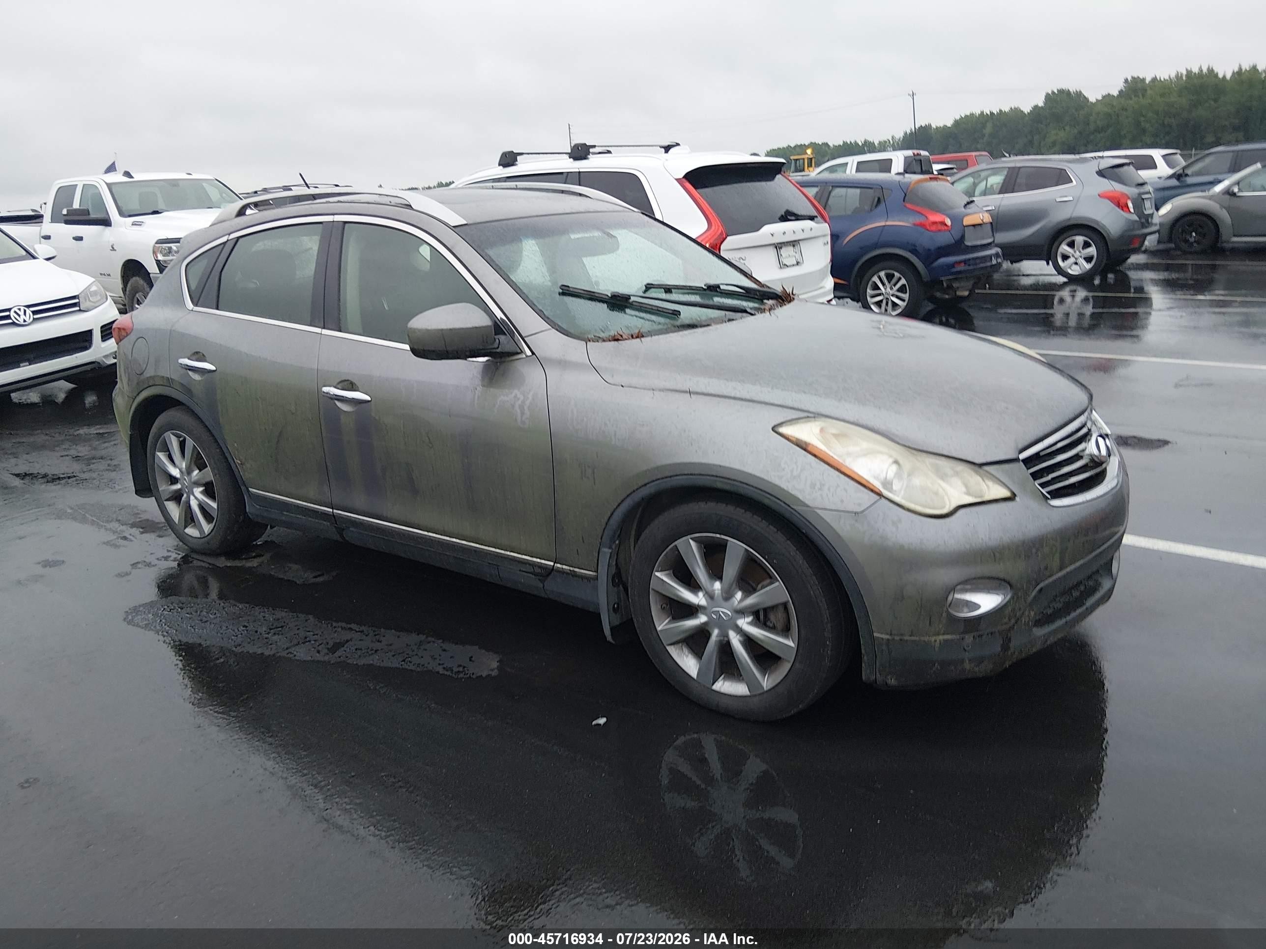 2013 Infiniti EX Journey, VIN JN1BJ0HP9DM430697 — Normal wear
