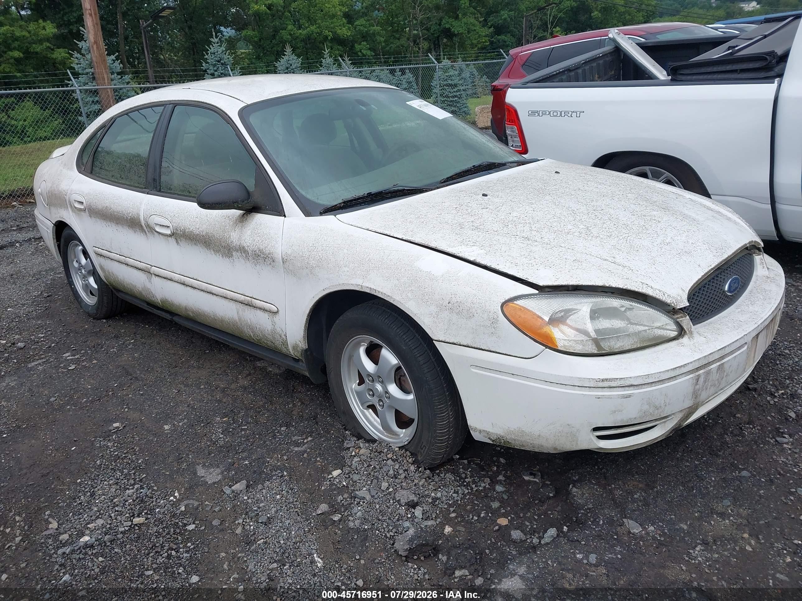 2007 Ford Taurus SE, VIN 1FAFP53U37A114277 — Normal wear