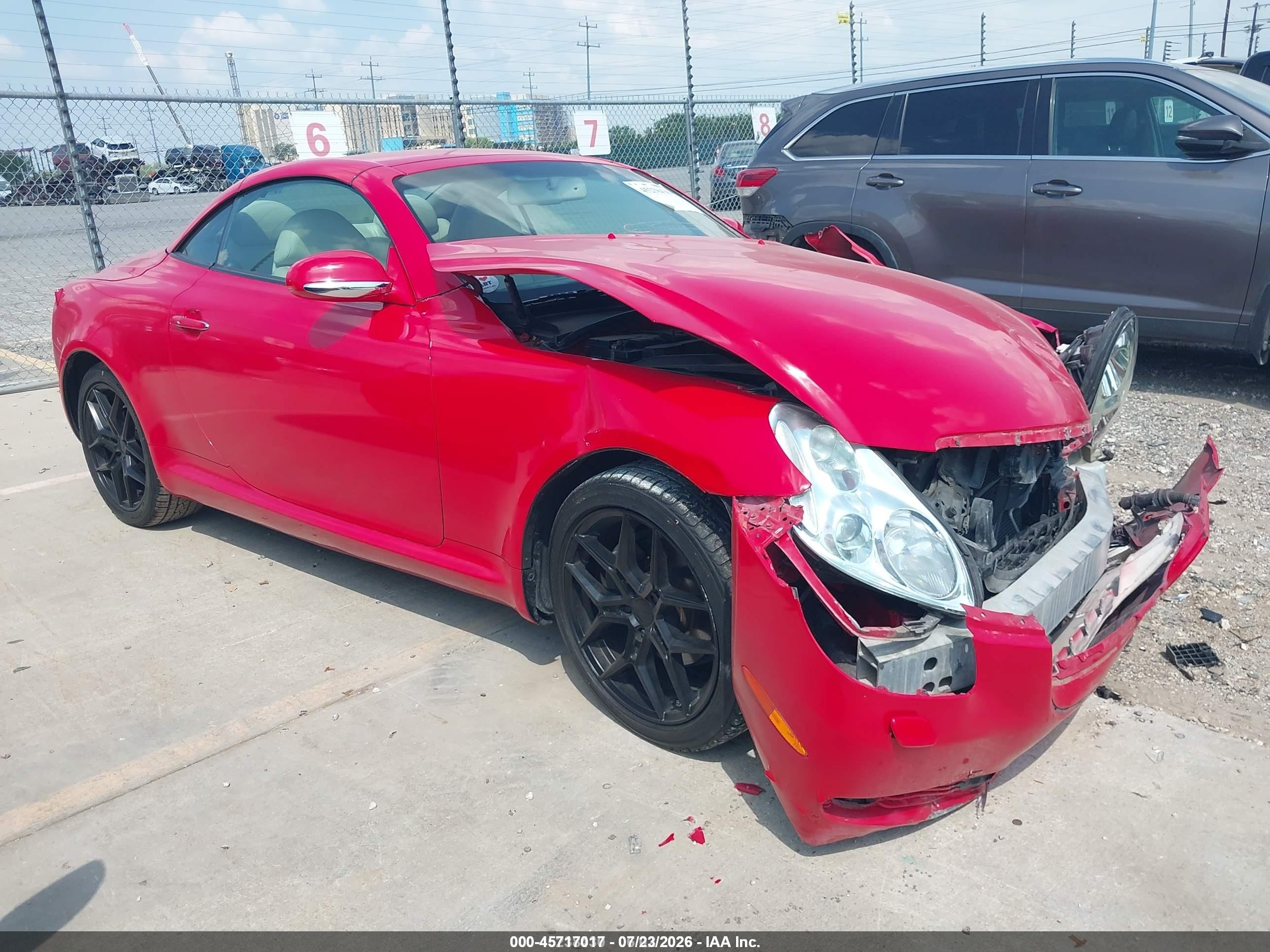 2002 Lexus SC 430, VIN JTHFN48Y920026546 — Front end